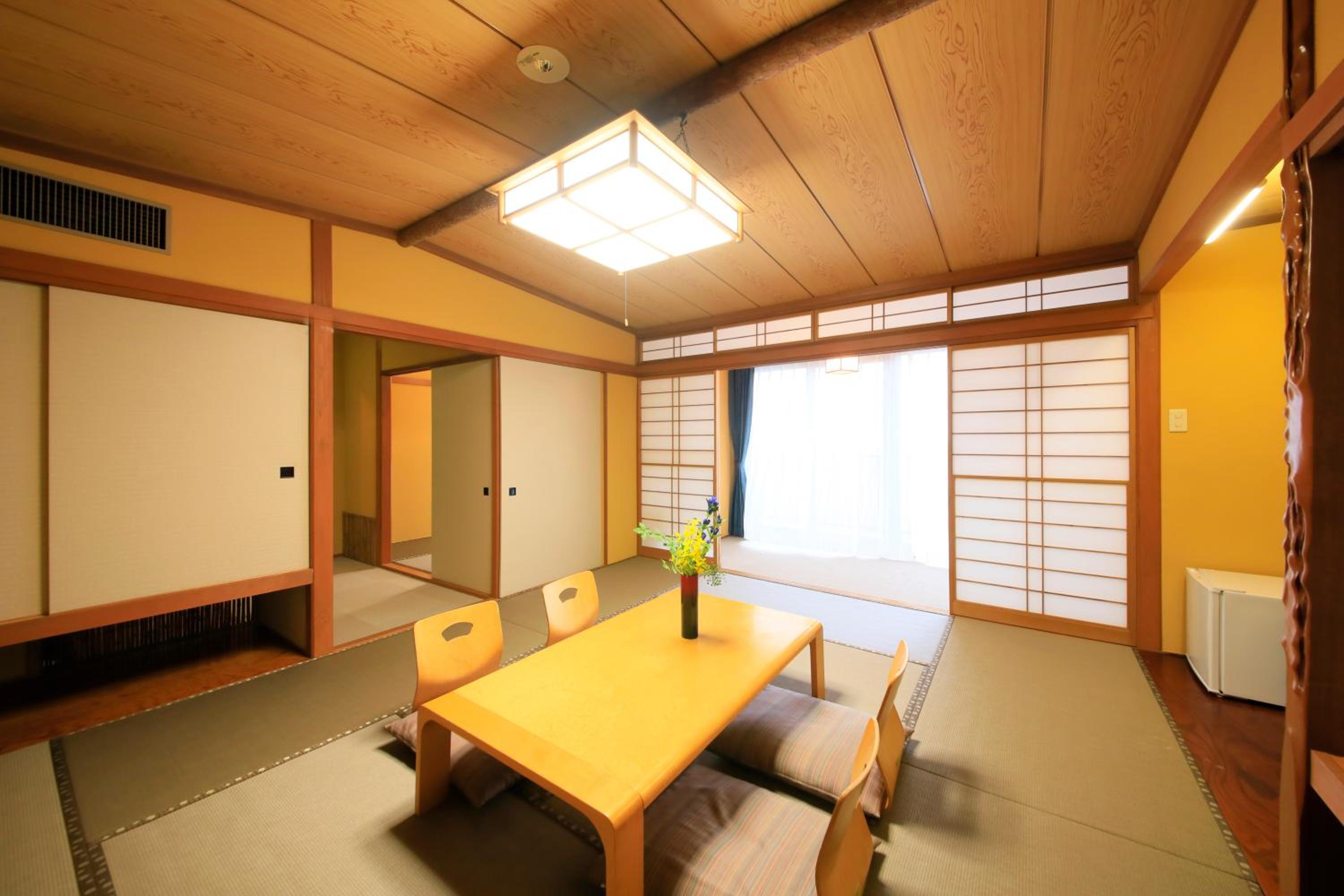 Japanese Style Family Room with Bathroom