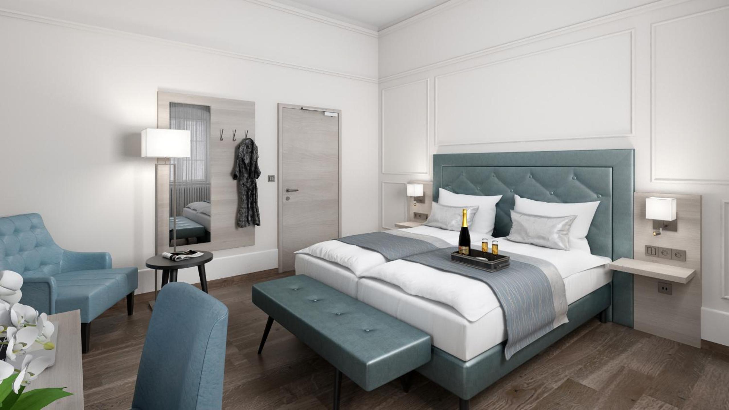 Double Room modern - Photo 3