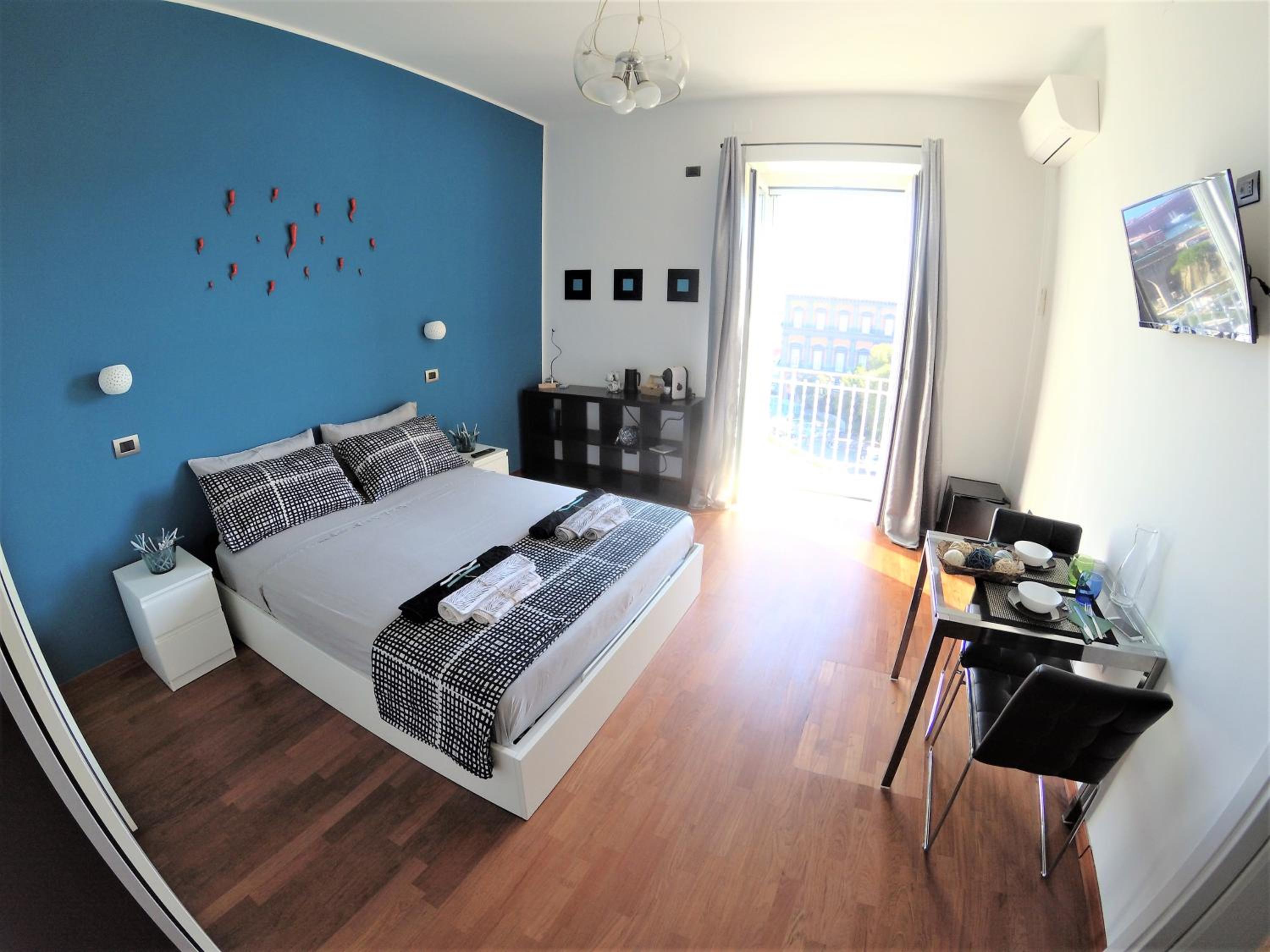 Double Room with Balcony and Sea View