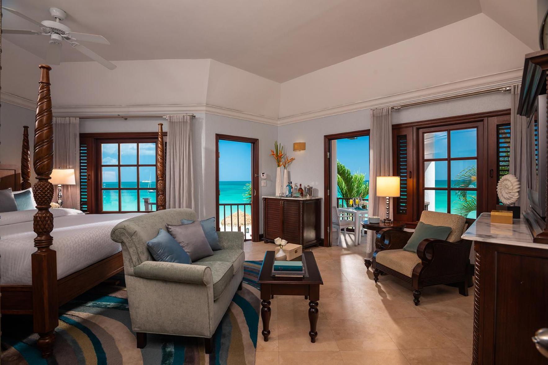 Caribbean Honeymoon Beachfront Butler Suite photo 1