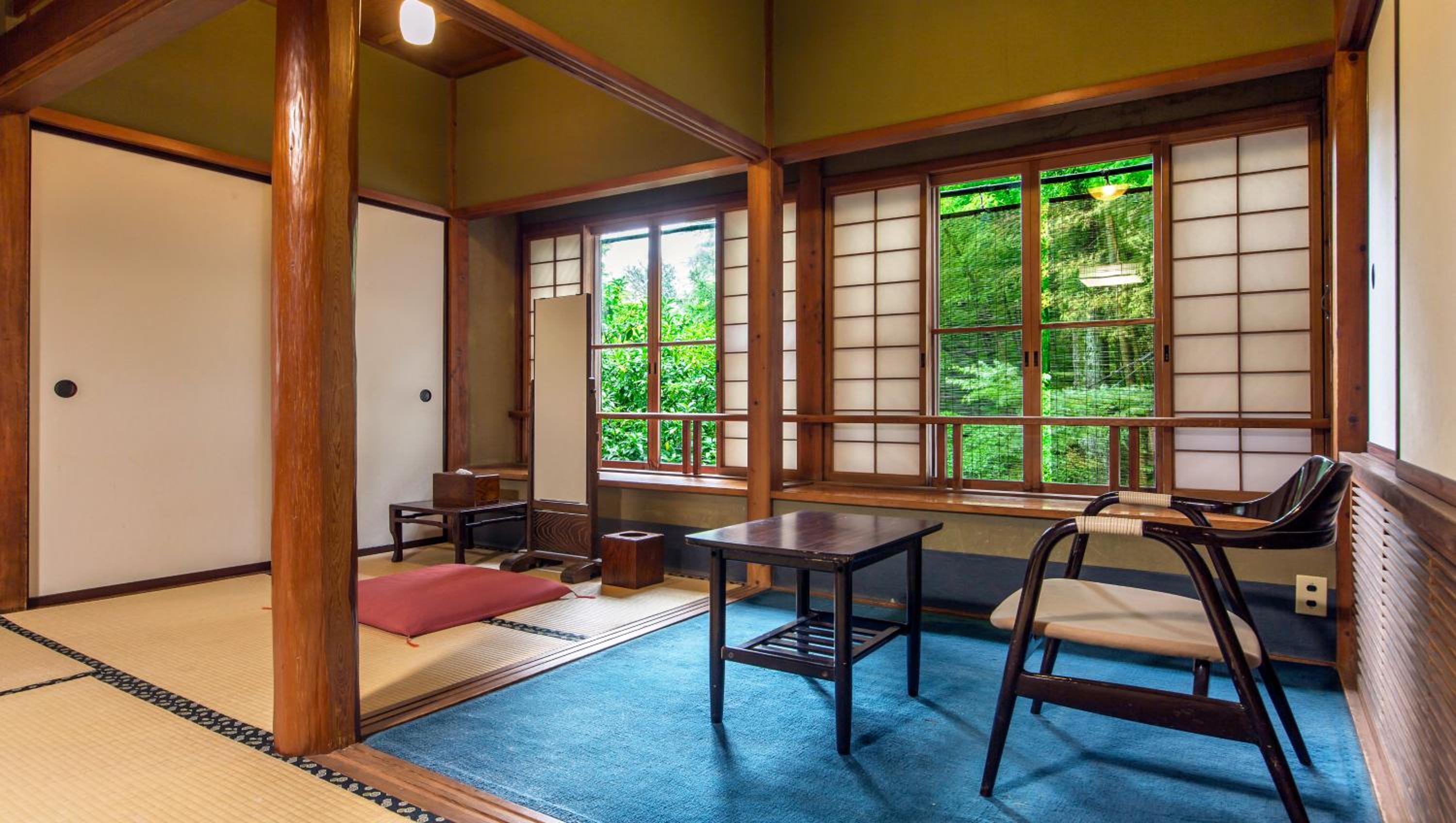 Japanese-Style Triple Room with Hot Spring Bath - Villa thumbnail 5