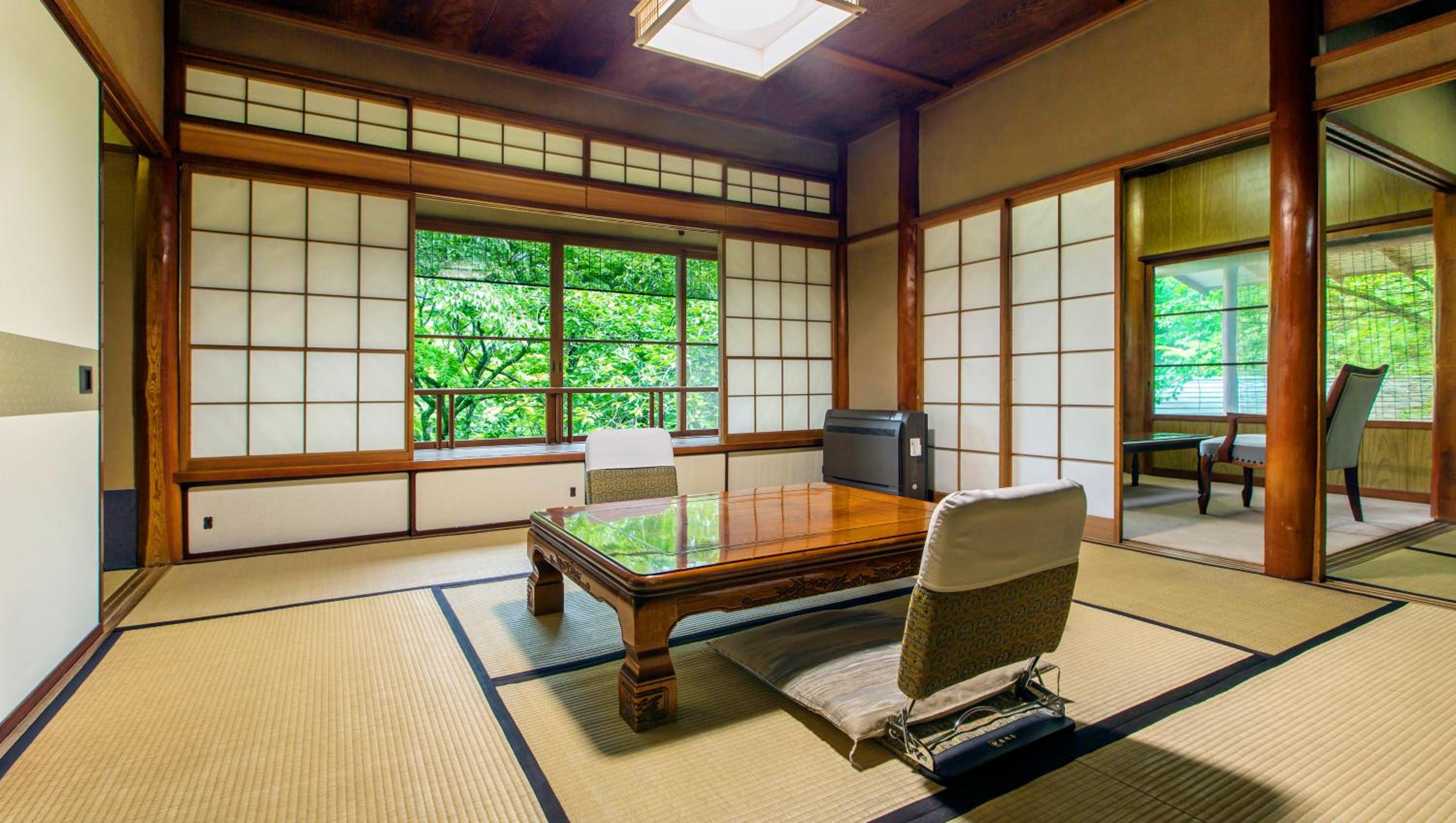 Japanese-Style Triple Room with Hot Spring Bath - Villa