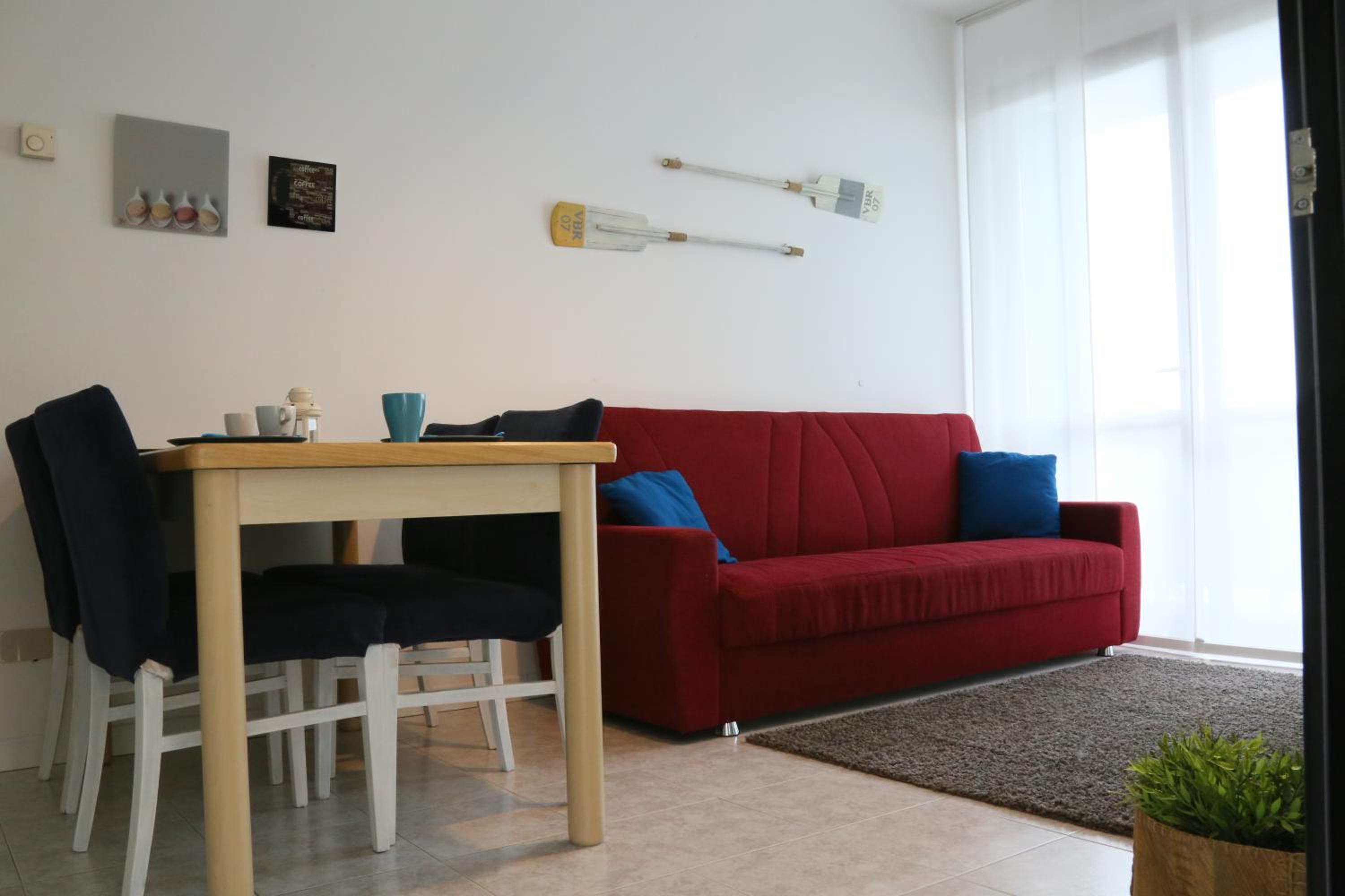 Two-Bedroom Apartment with Balcony and Terrace