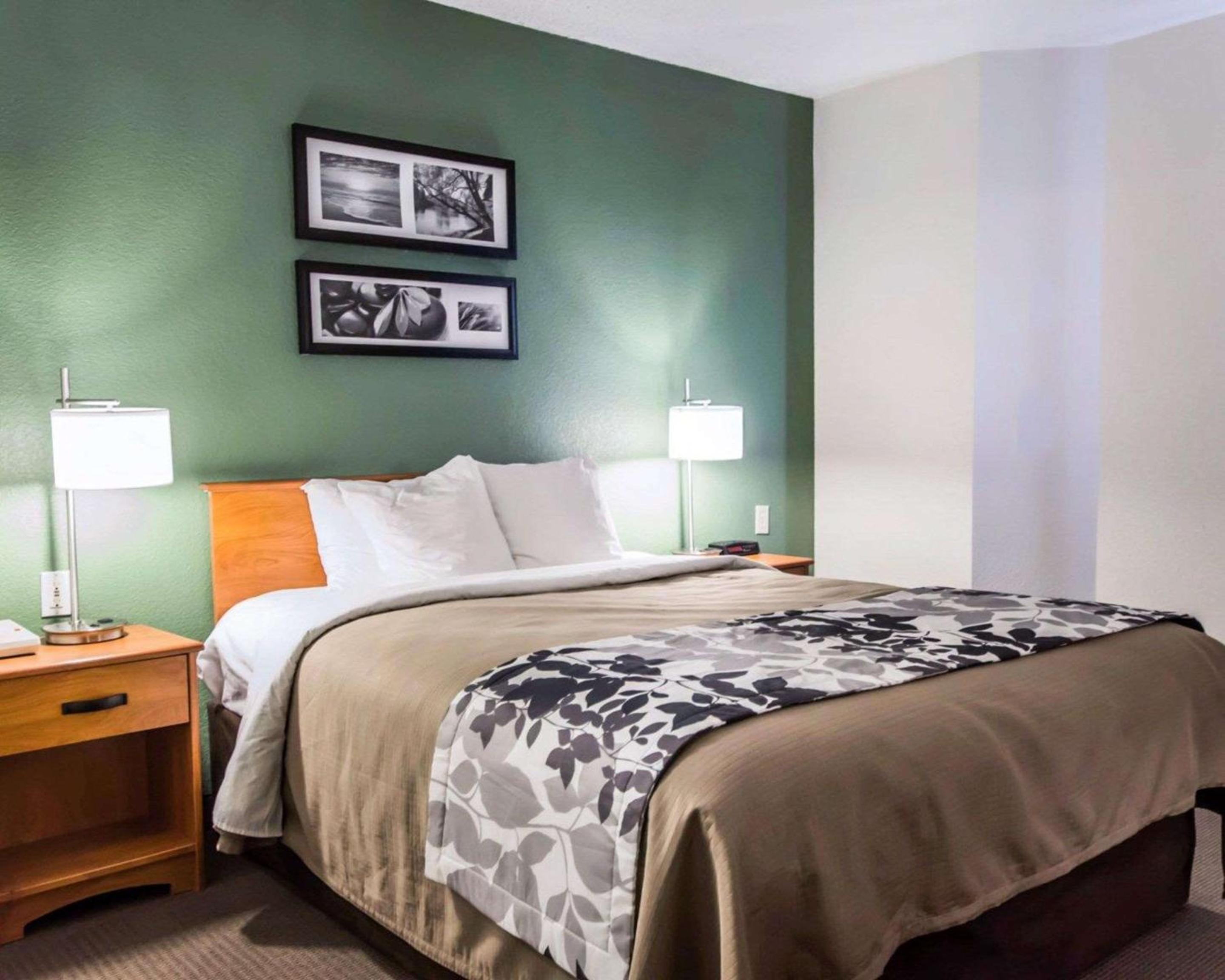 Queen Room With Roll-In Shower - Accessible/Non-Smoking photo 2