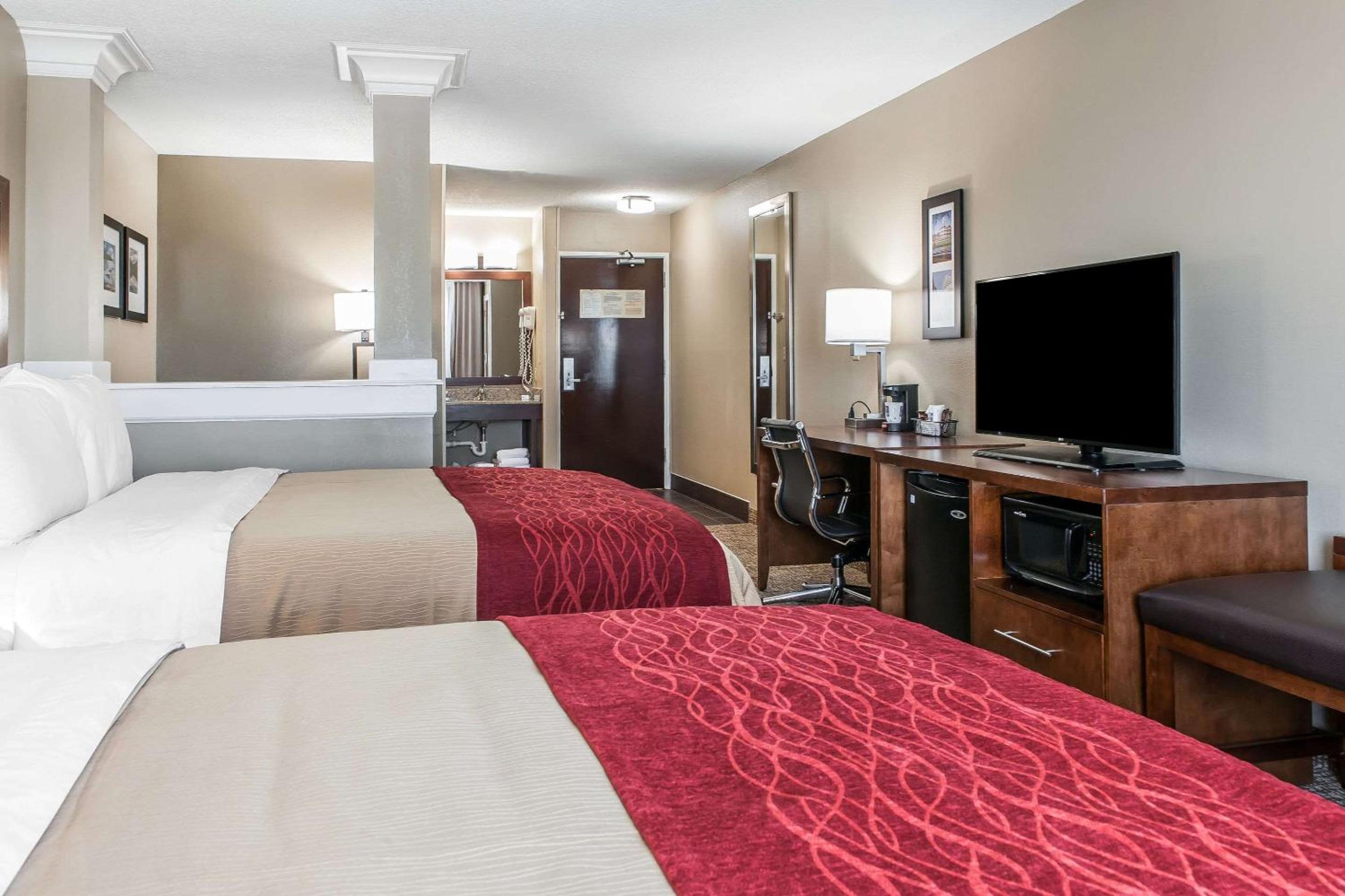 Queen Suite with Two Queen Beds and Sofa Bed - Photo 2