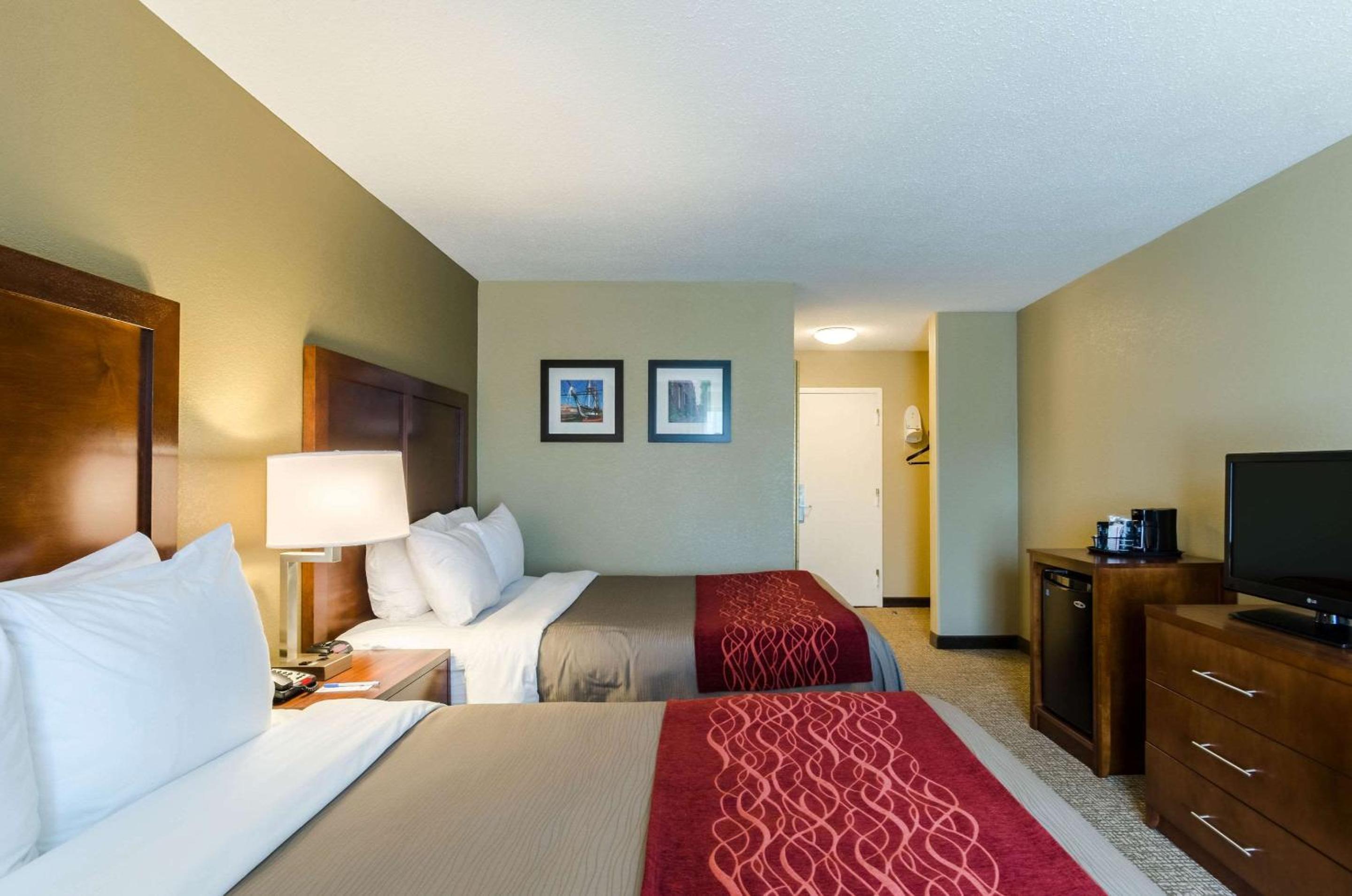 Queen Room with Two Queen Beds - Non-Smoking at Comfort Inn Randolph-Boston in Randolph