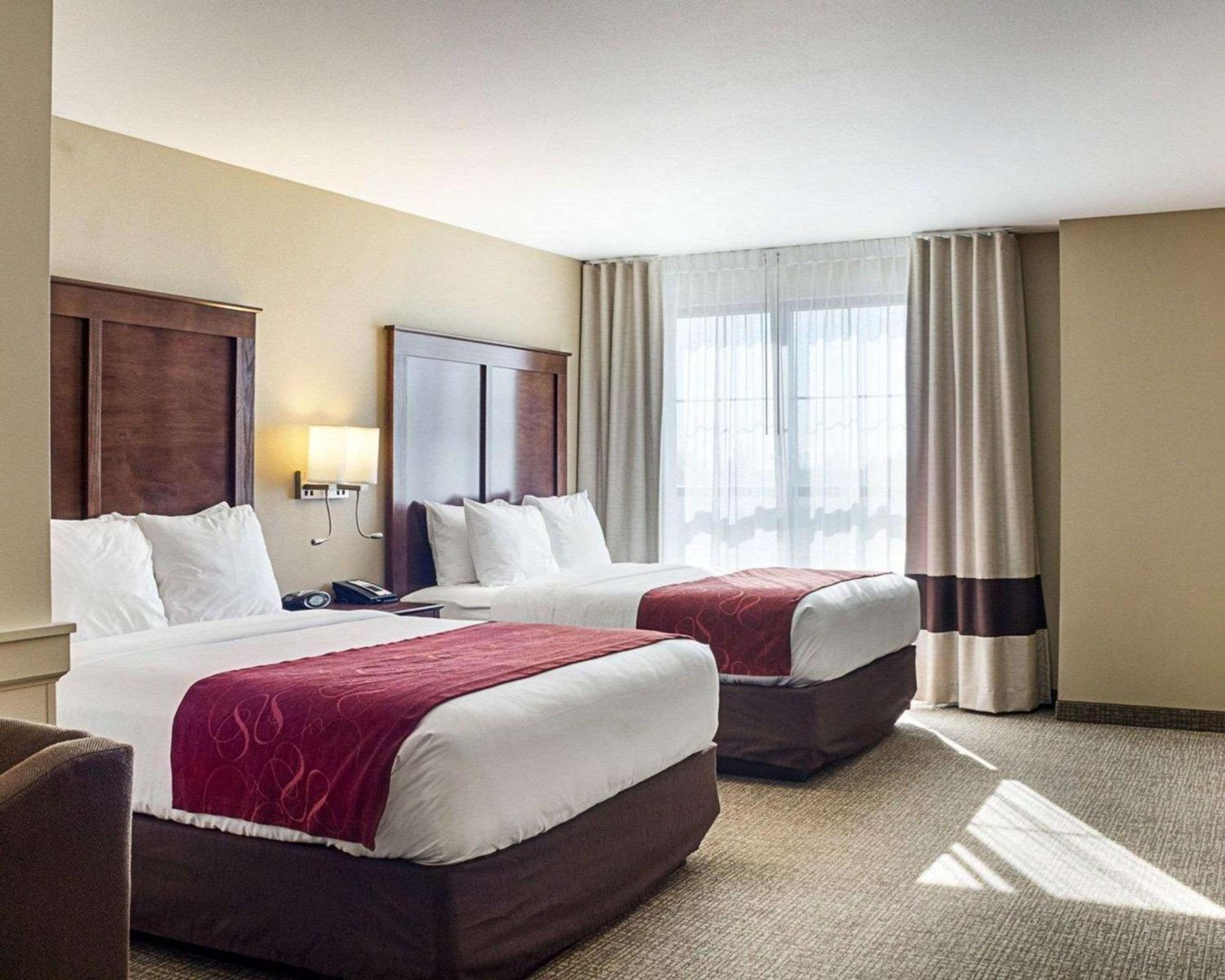 Queen Suite with Two Queen Beds and Sofa Bed - Non-Smoking photo 1
