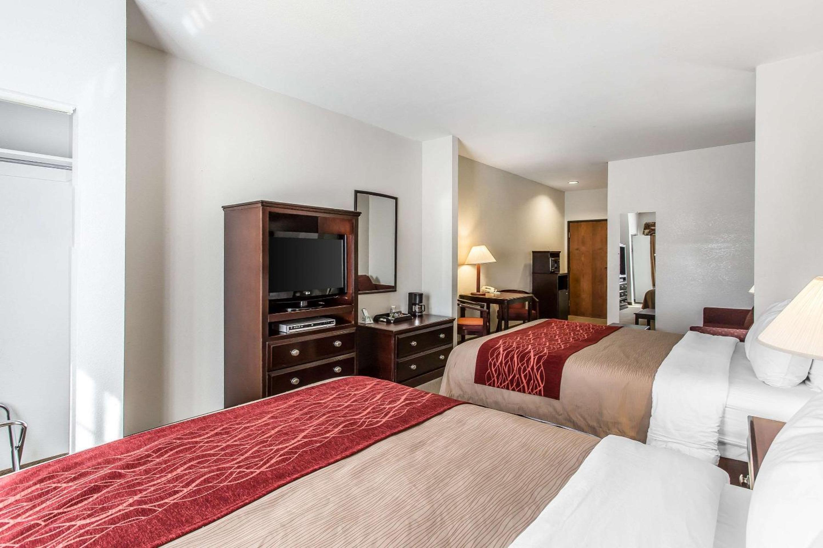 Suite with One Queen Bed and One Double Bed - Non-Smoking - Photo 1