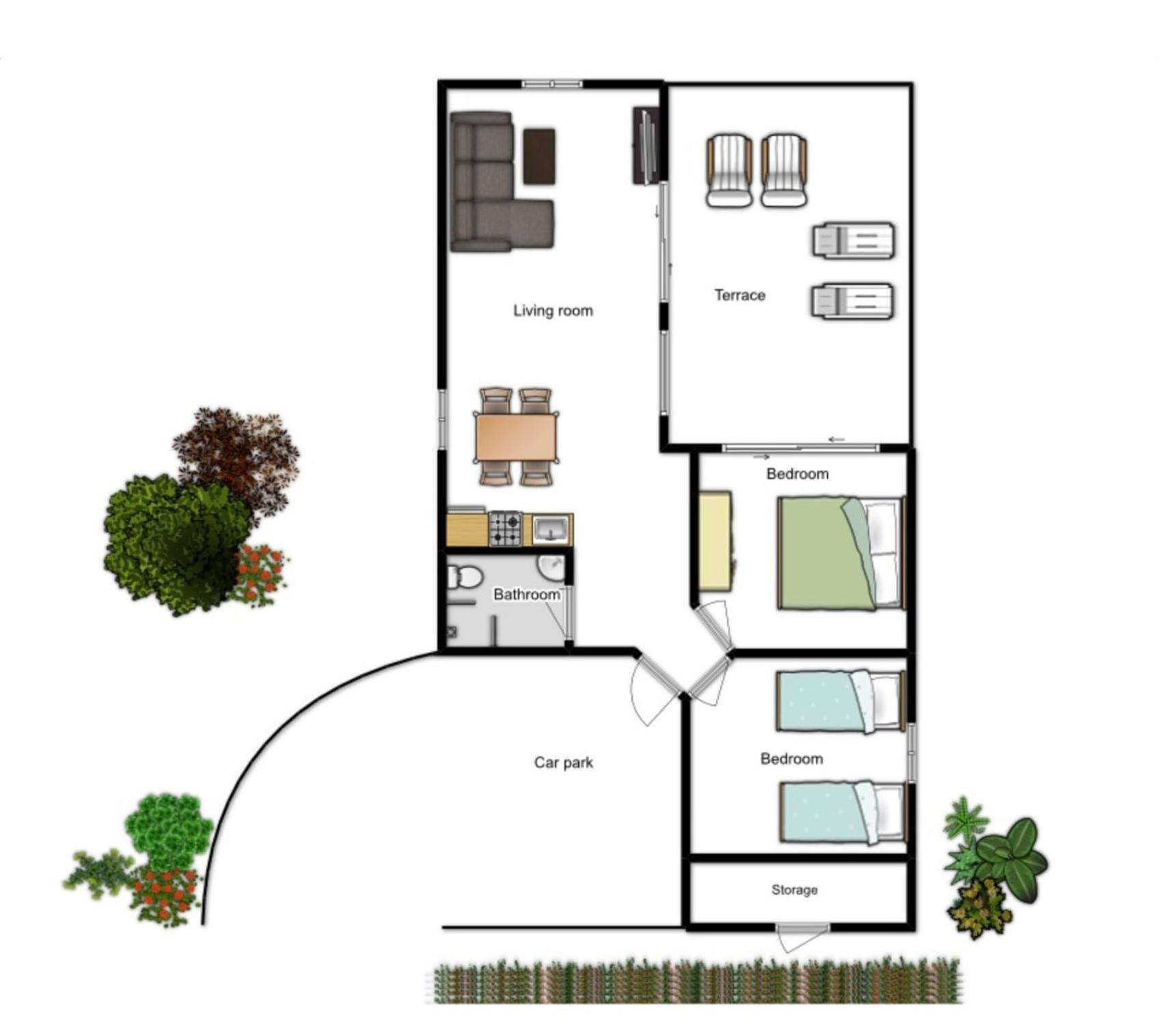 Two-Bedroom Villa photo 2