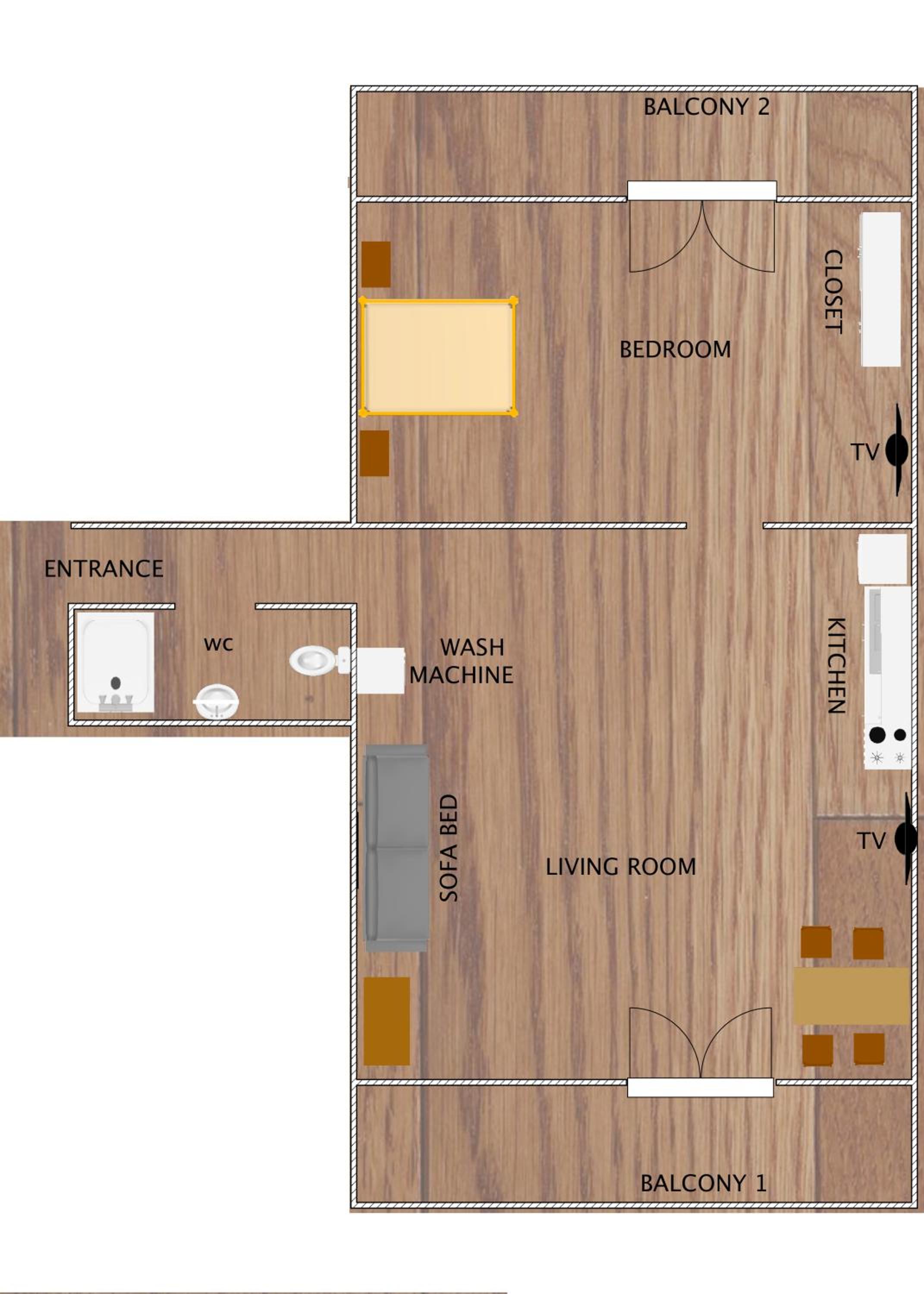 One-Bedroom Apartment - Photo 18