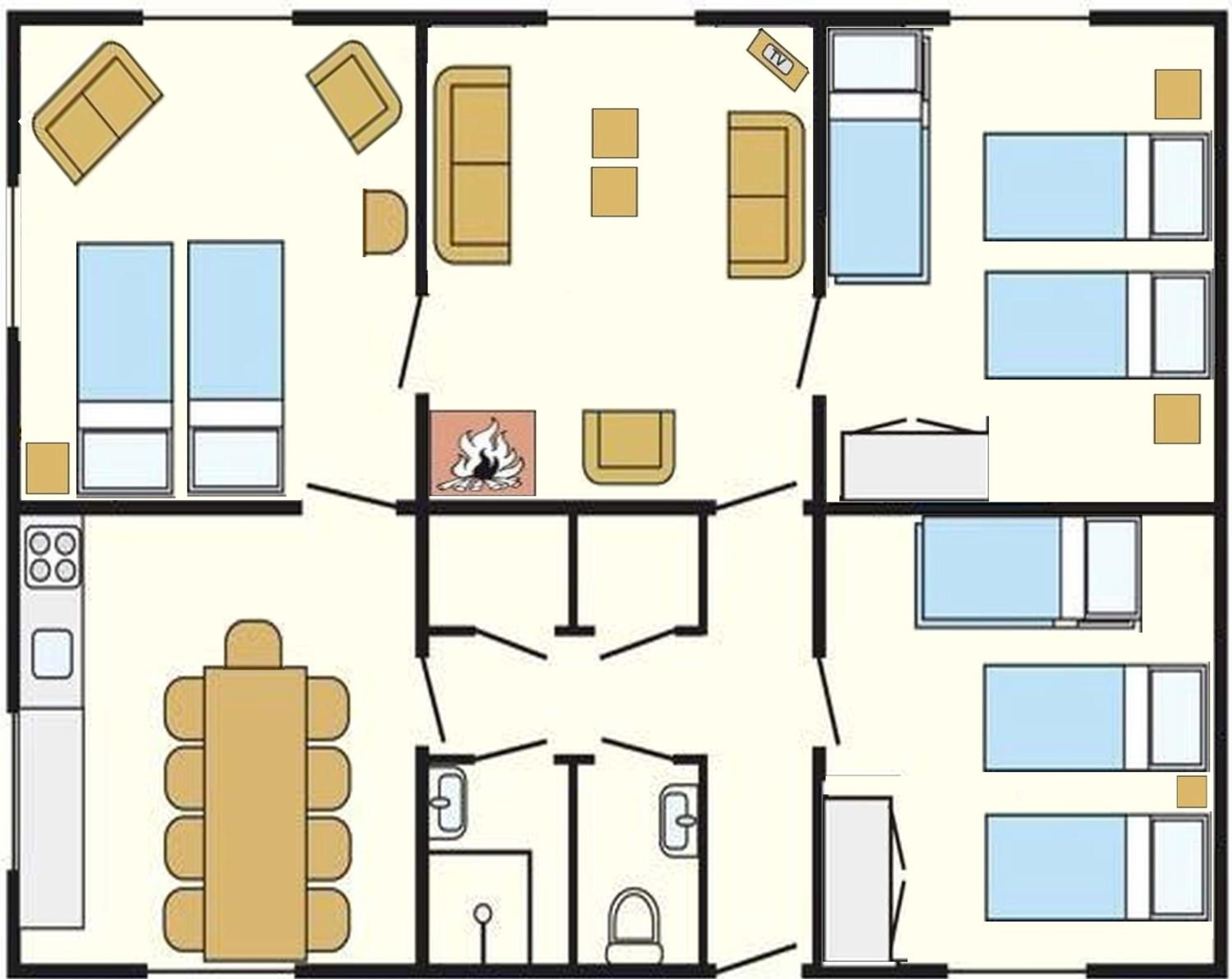 Three-Bedroom Apartment (9 Adults) - Photo 37