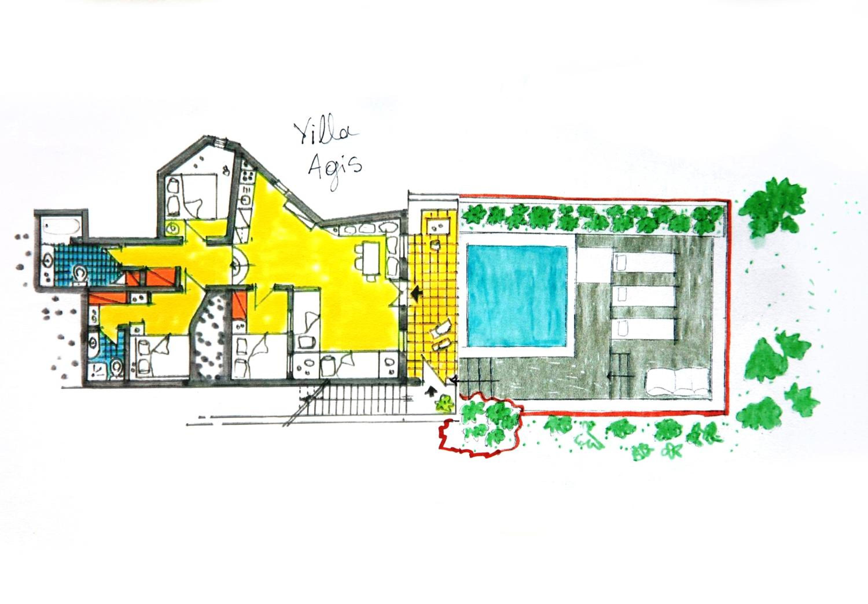 Senior Three Bedroom Villa with Outdoor Plunge Pool & Sea View - Photo 4