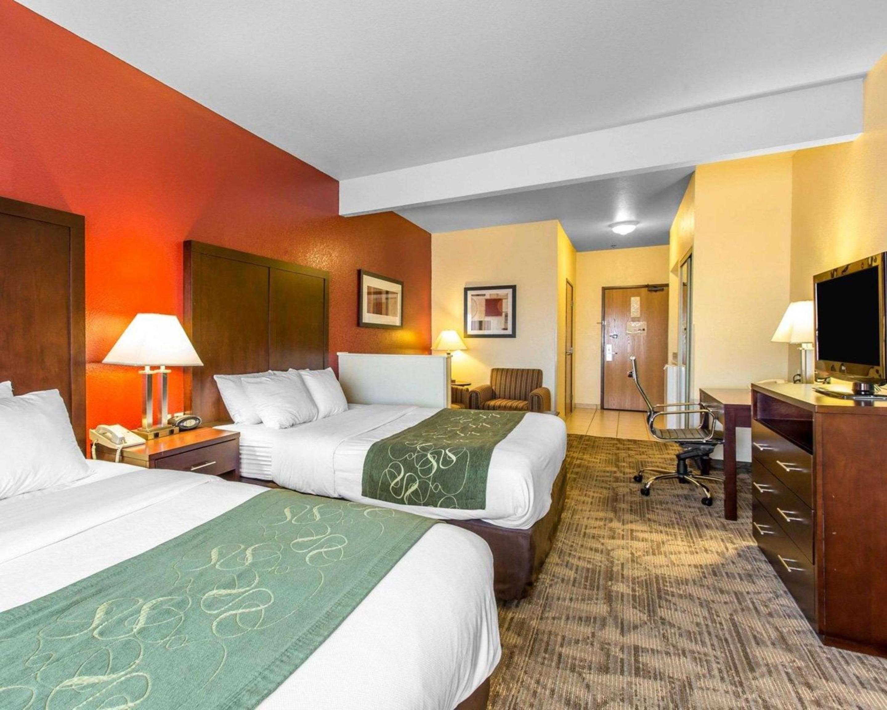 Queen Suite with 2 Queen Beds and Sofa Bed, Non Smoking - Photo 1