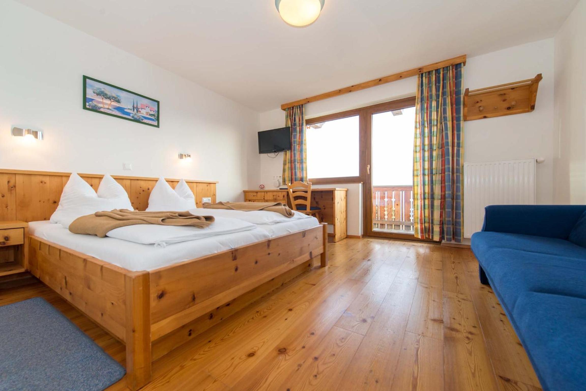 South-facing Double Room