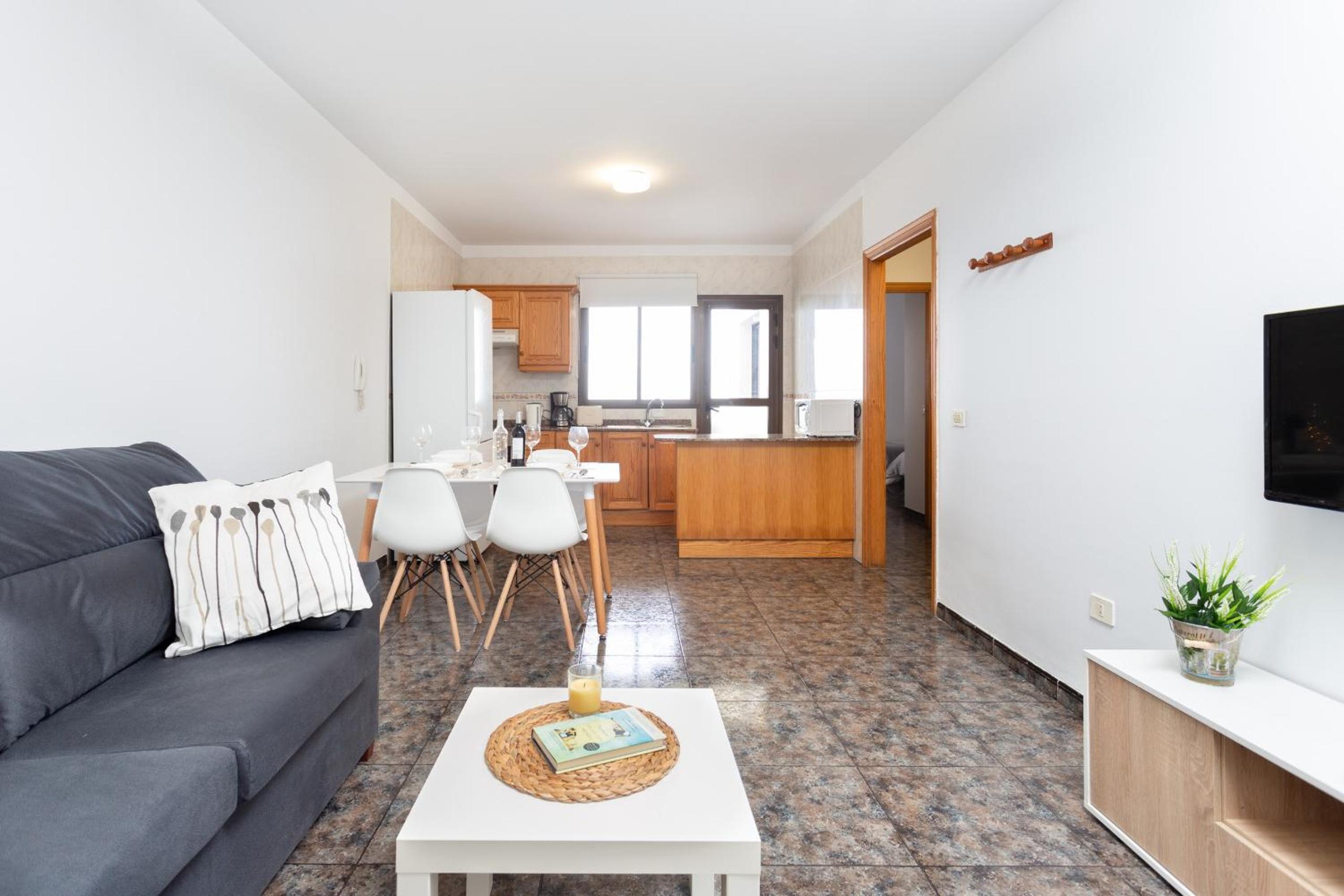 Apartamento con vista al mar