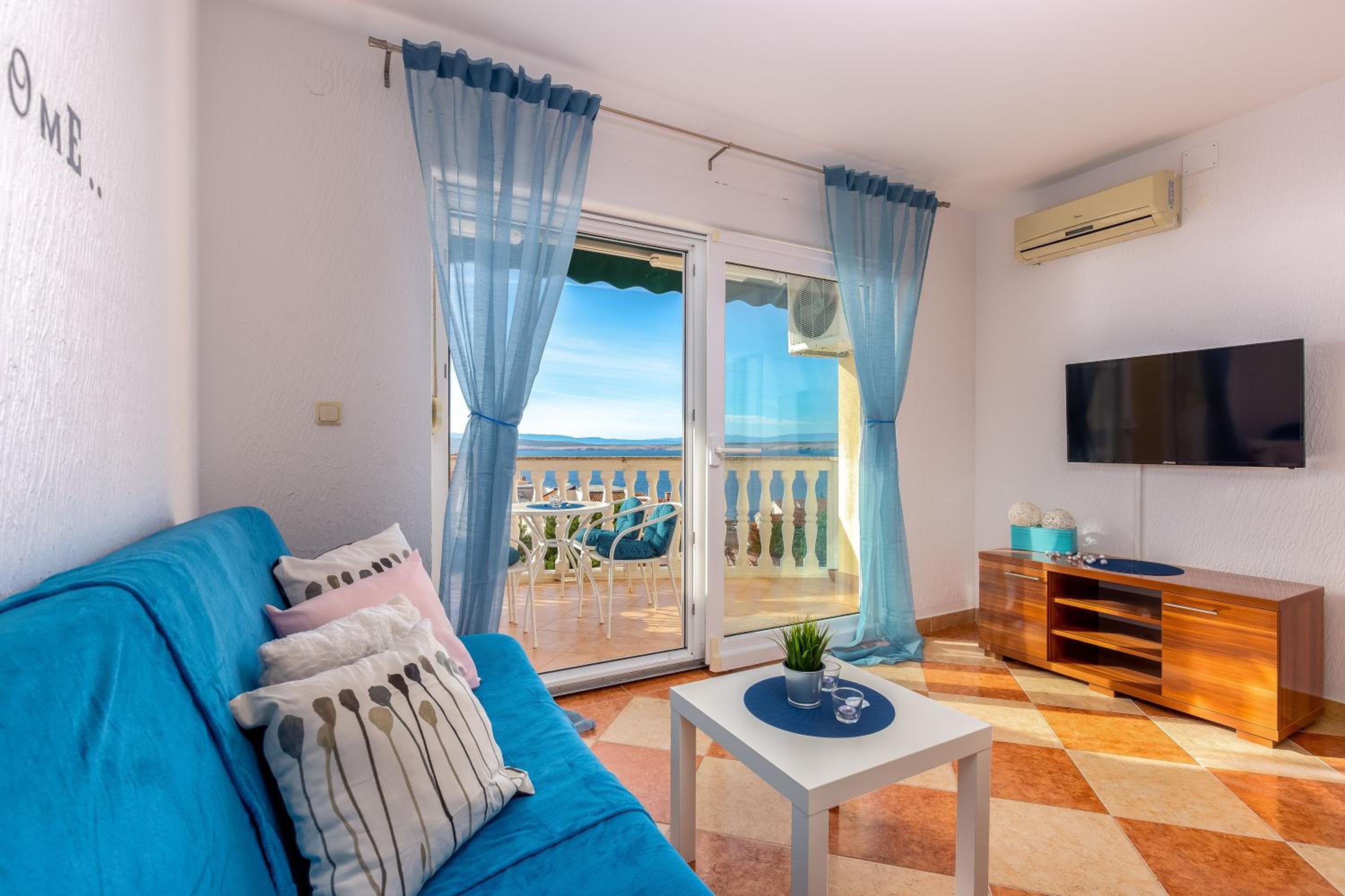 Two-Bedroom Apartment with Sea View