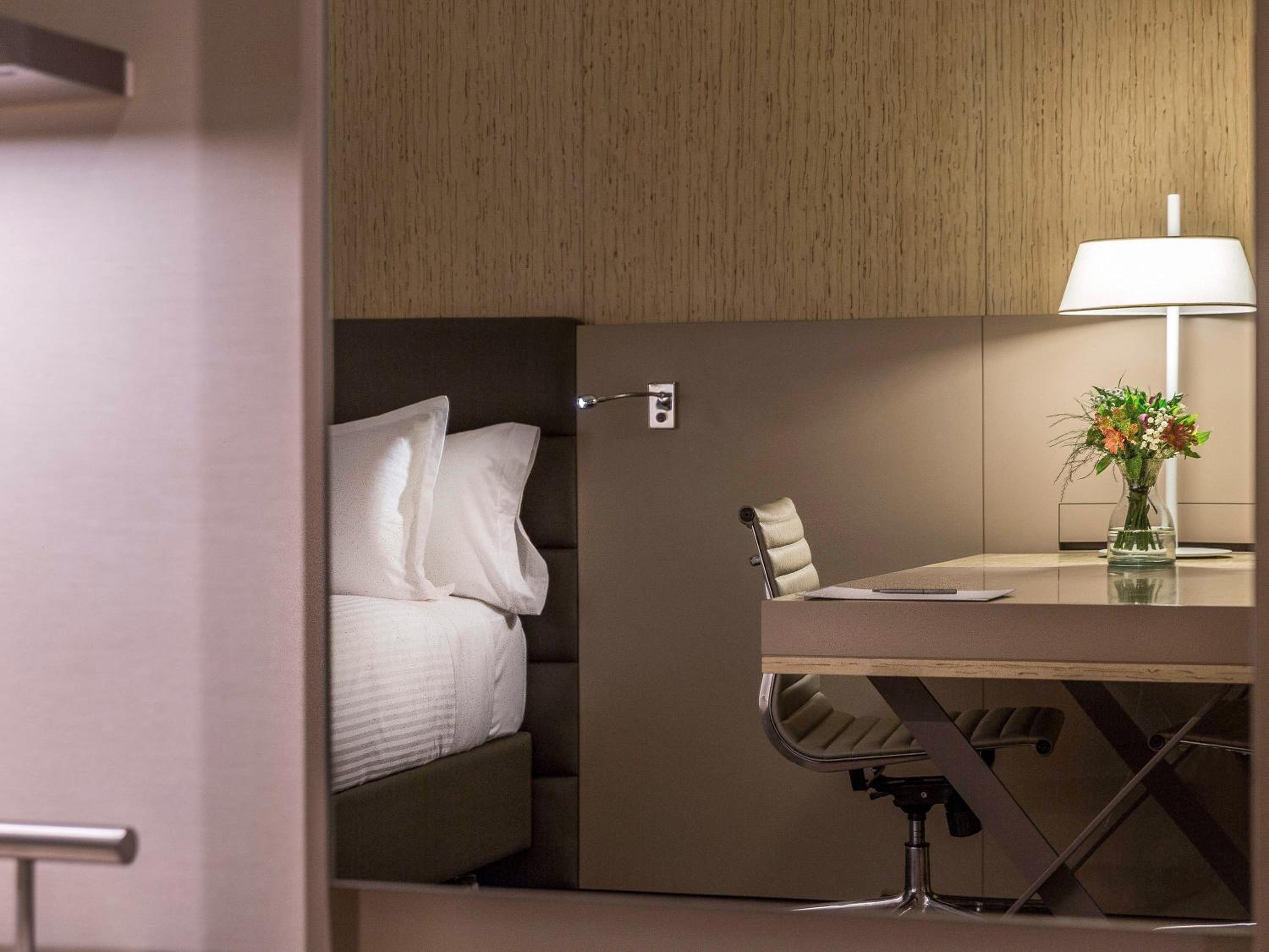Deluxe King Suite with Balcony and Park View