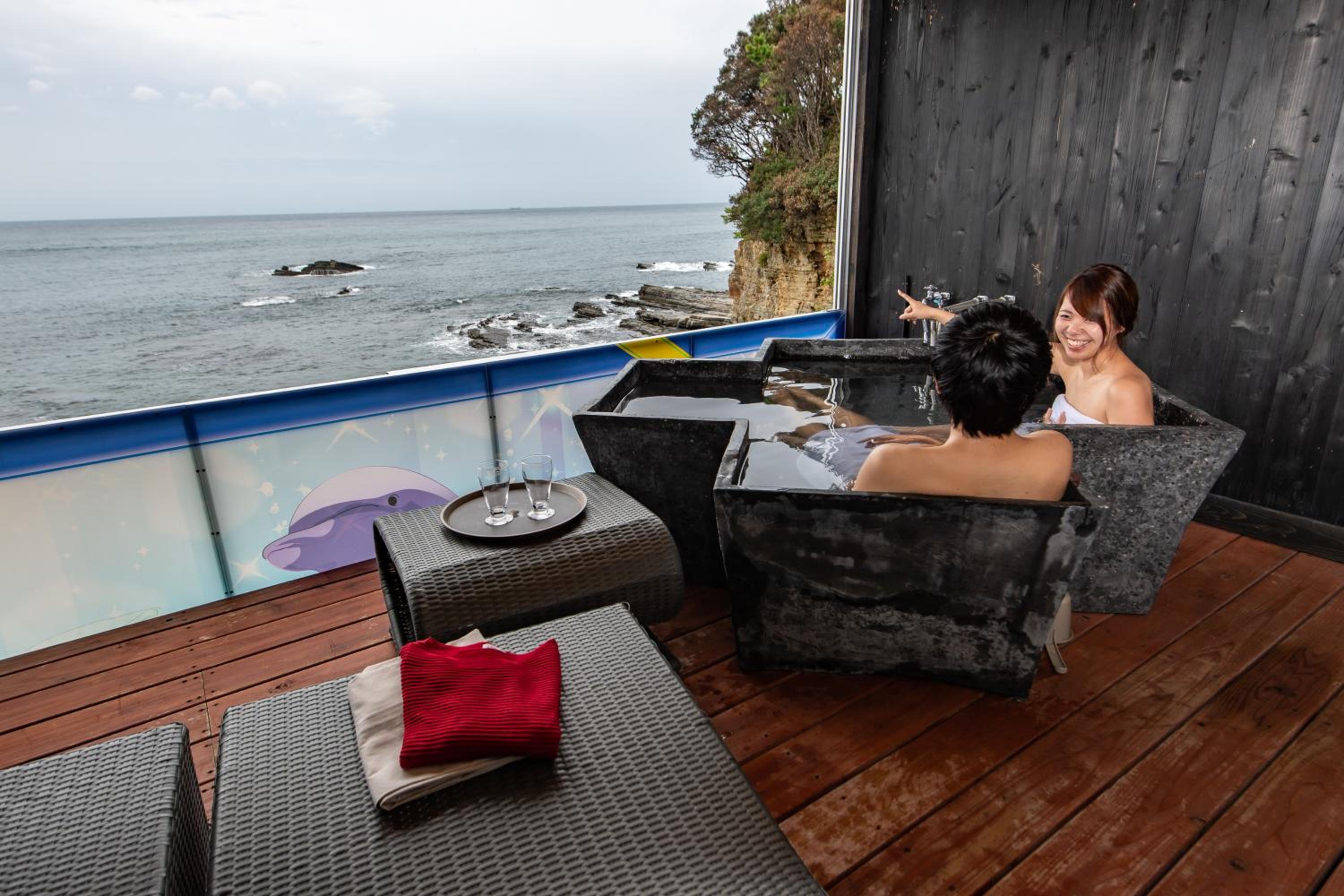 Double Room with Open-Air Bath and Sea View - Ground Floor photo 3