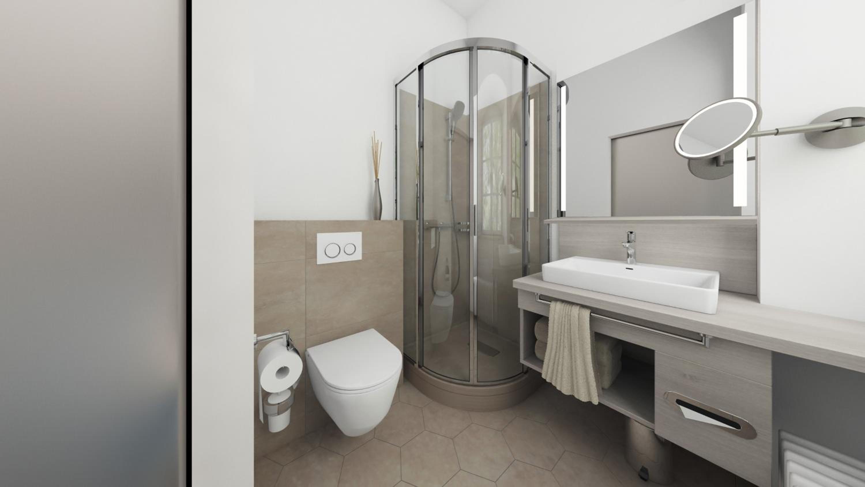 Double Room modern - Photo 2