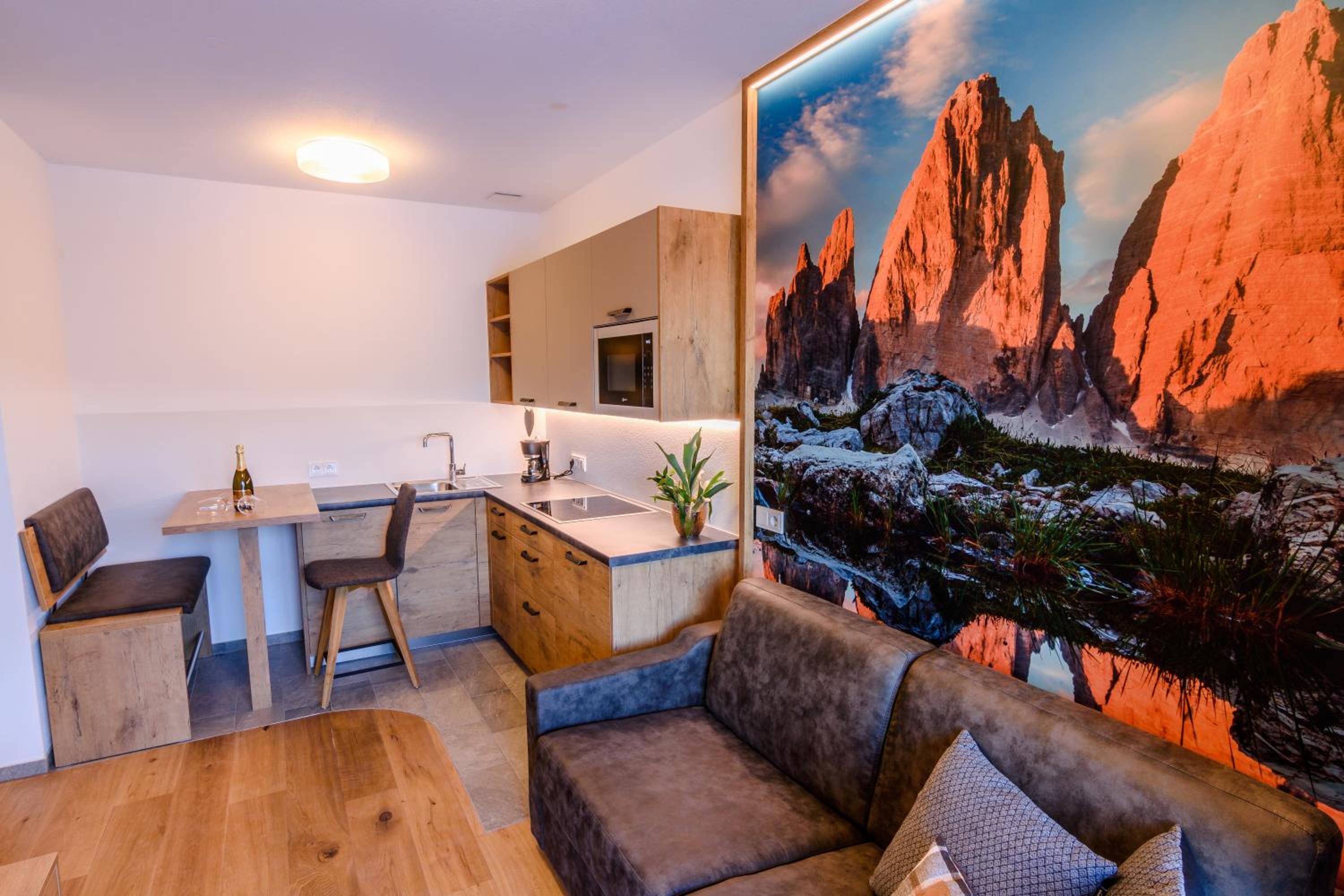 Apartment with Mountain View