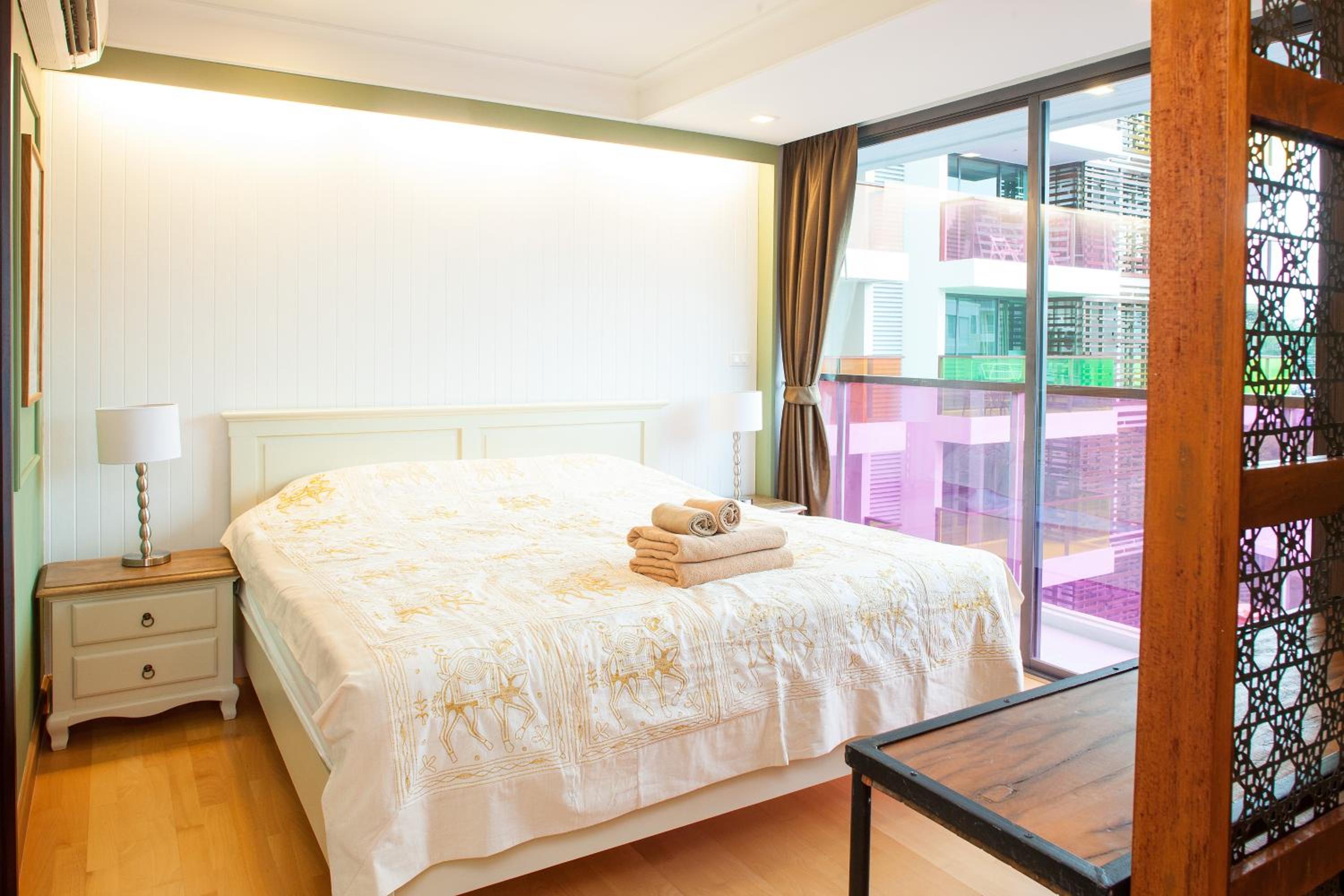 Two-Bedroom Apartment with Pool View