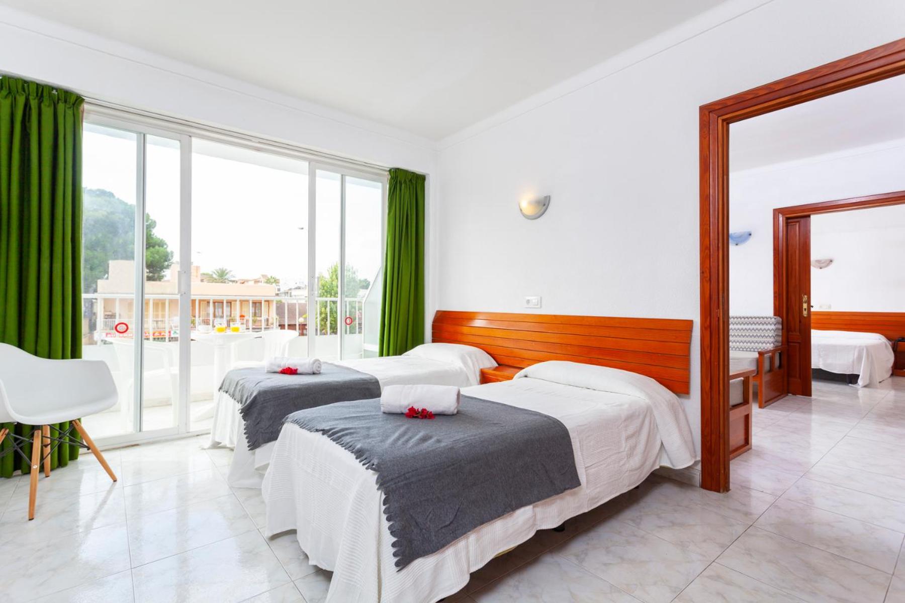 Apartamento de dos habitaciones