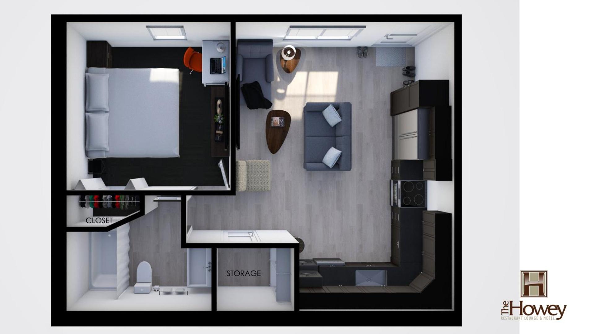 One-Bedroom Apartment photo 1