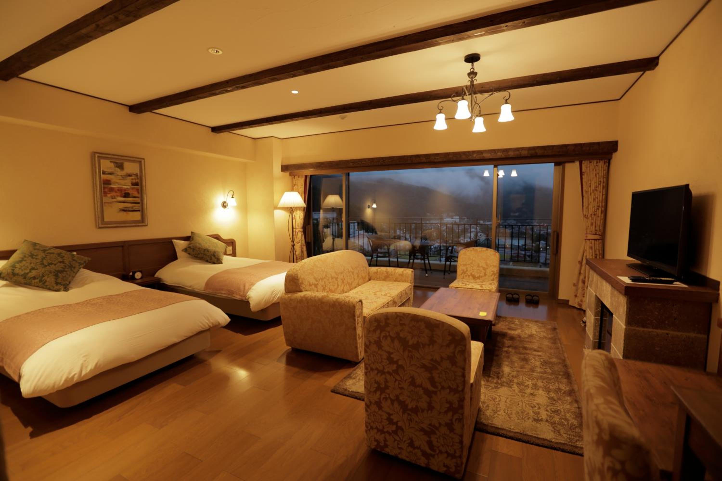 Quad Room with City View