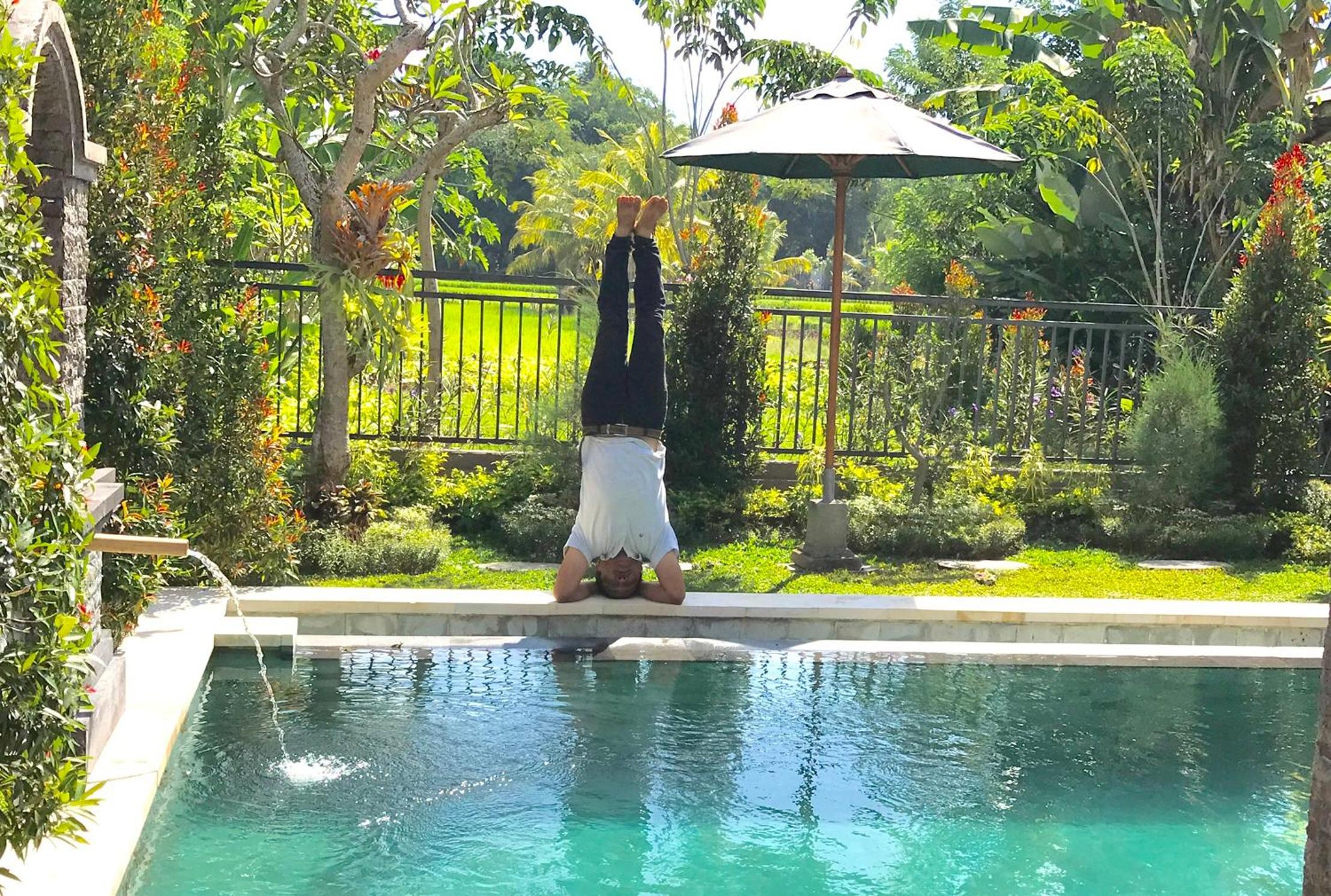 Paradise Suite Villa with Private Pool and Rice Field View