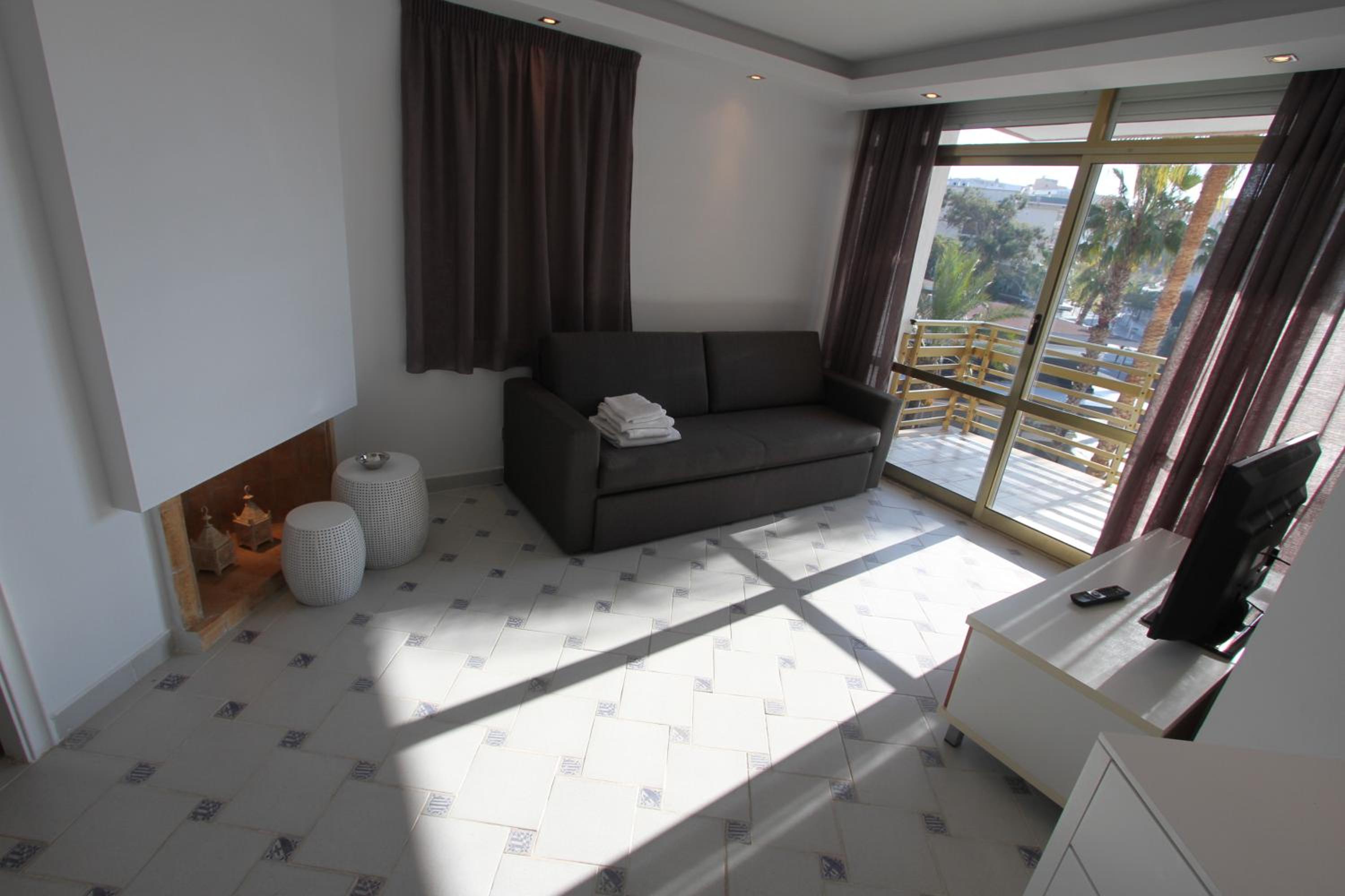 Apartamento de dos habitaciones con vista al mar