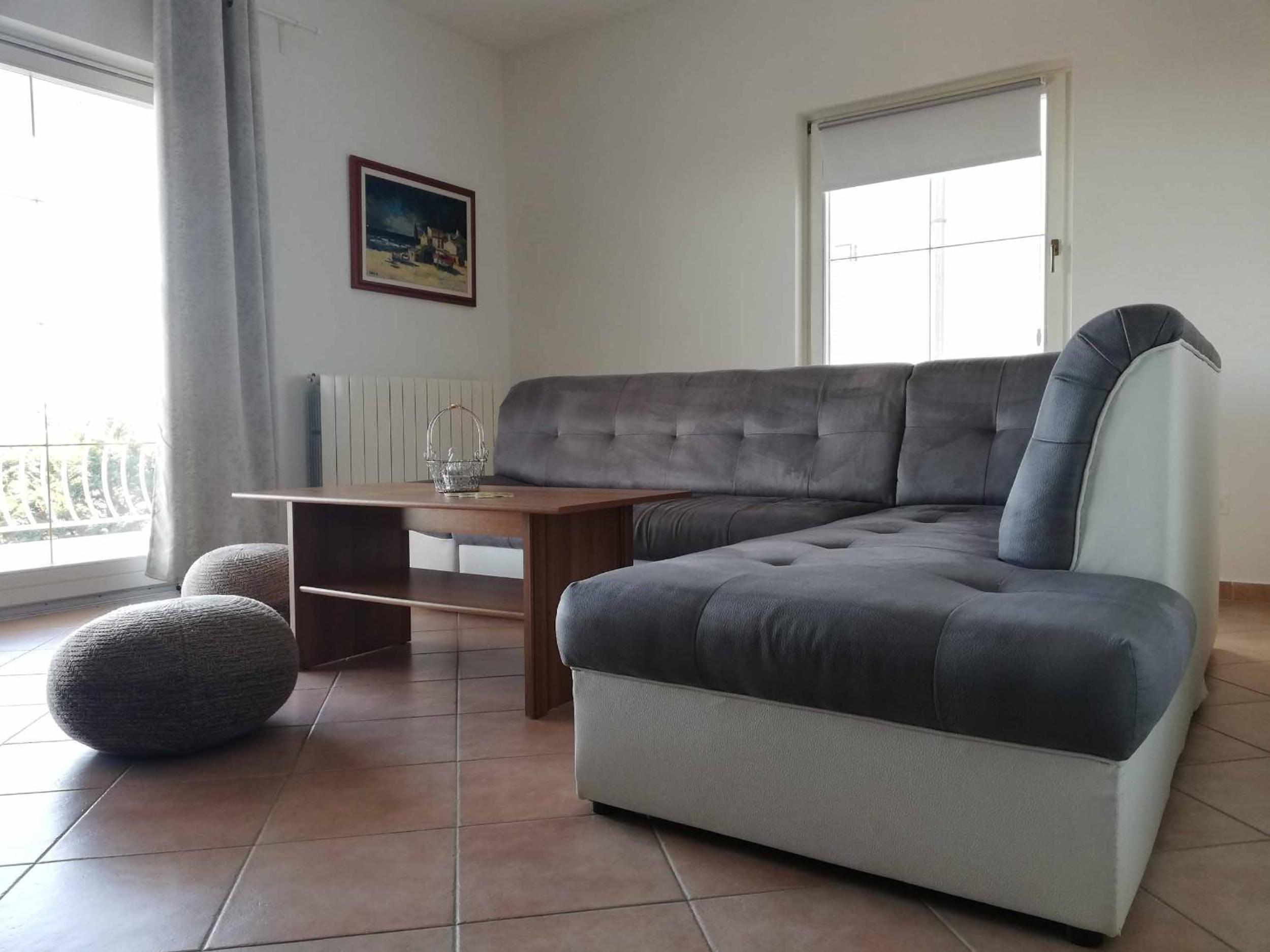 Two-Bedroom Apartment with Terrace and Sea View