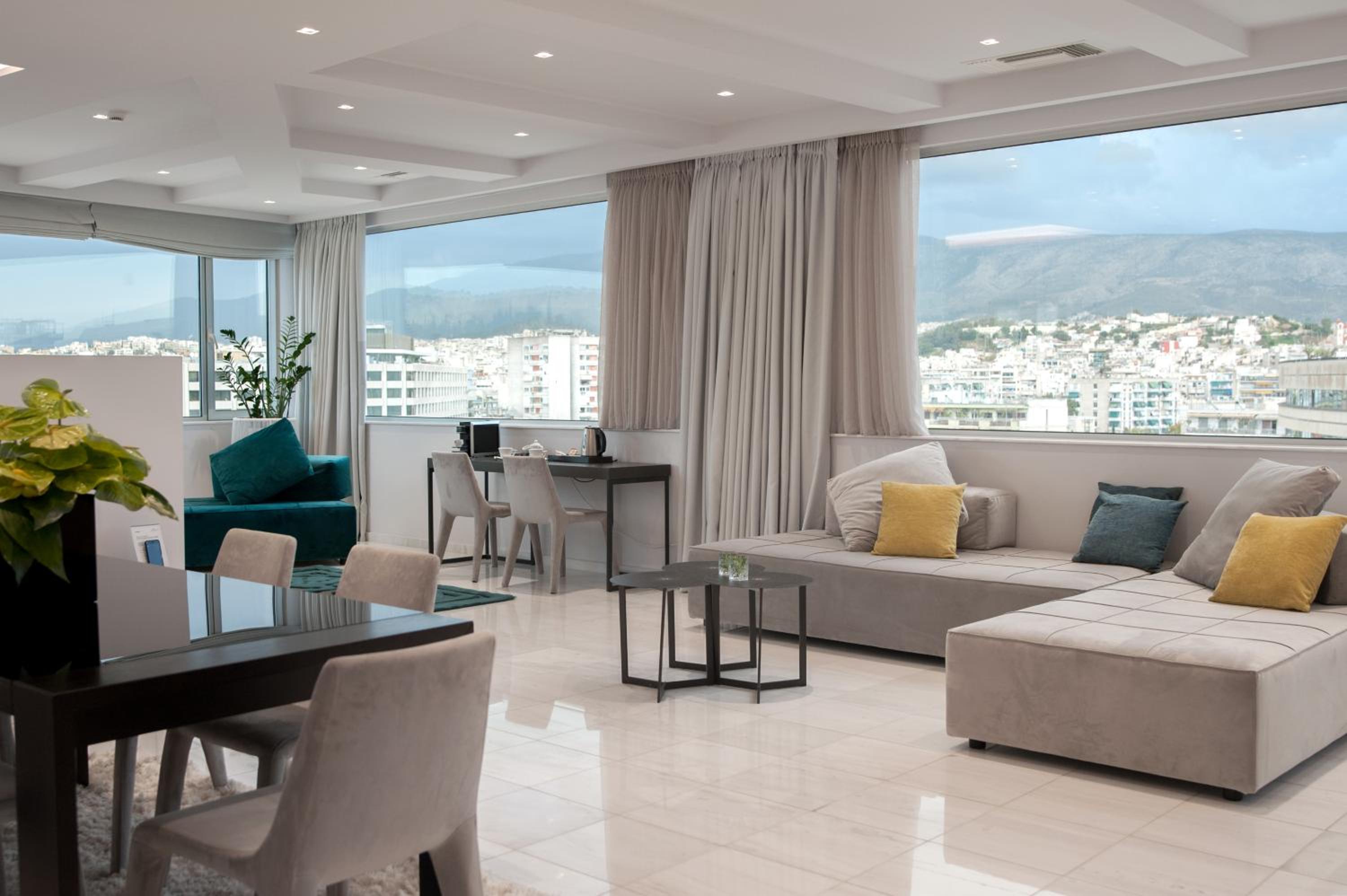 Penthouse Suite with Acropolis View