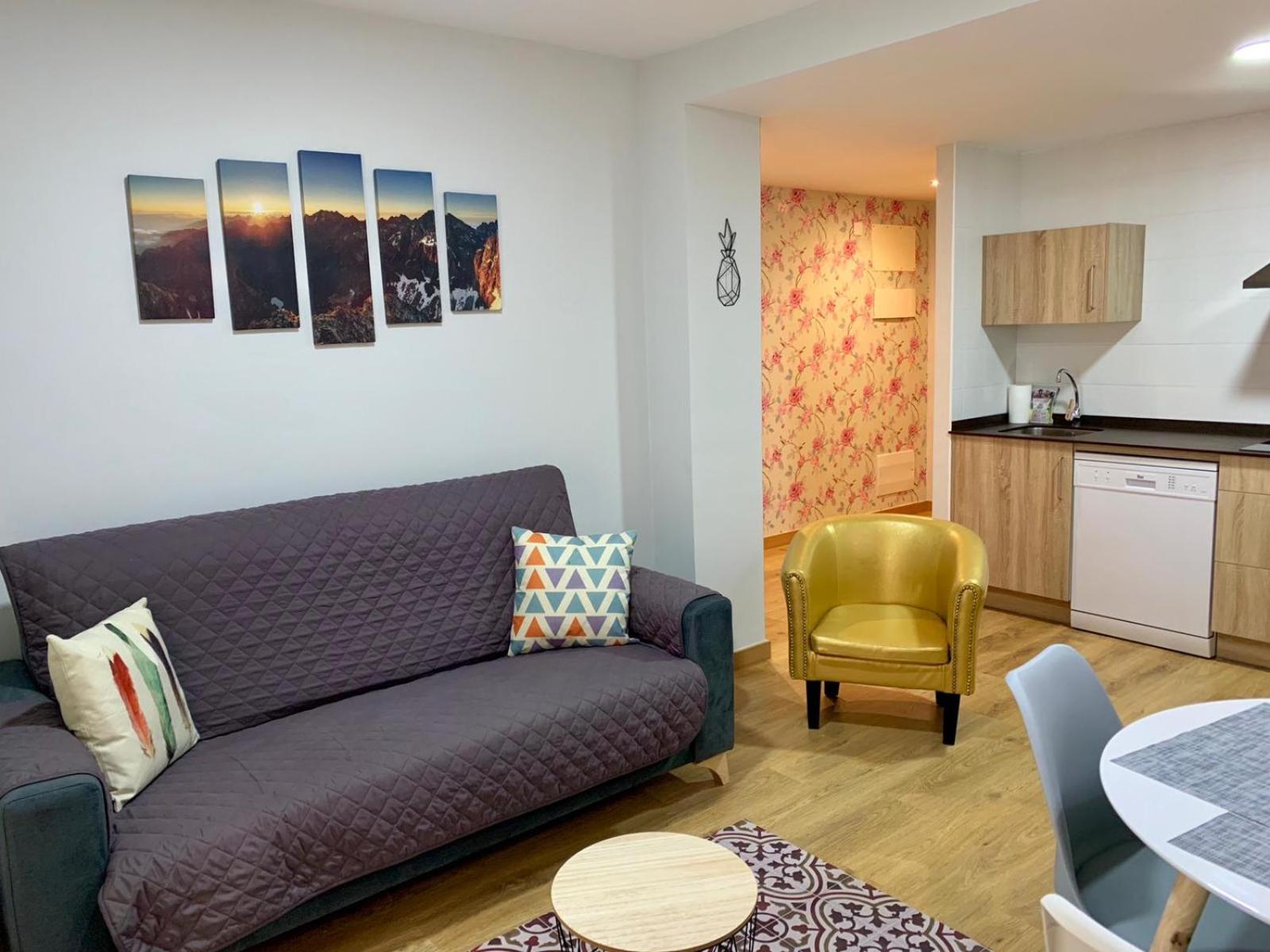 Apartamento con vista a la montaña