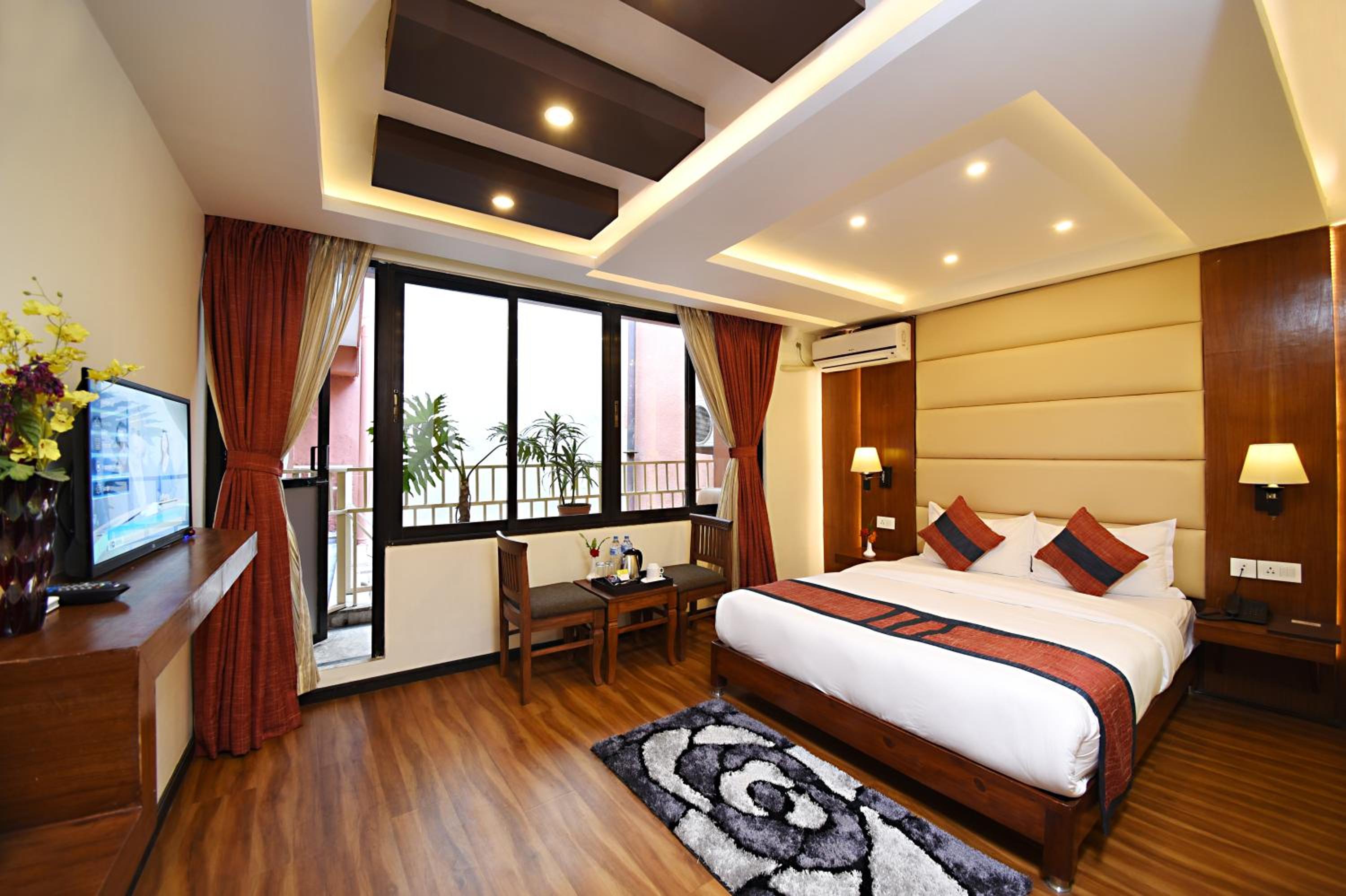 Deluxe Double Room with Balcony - Complimentary Airport Pick up or Drop