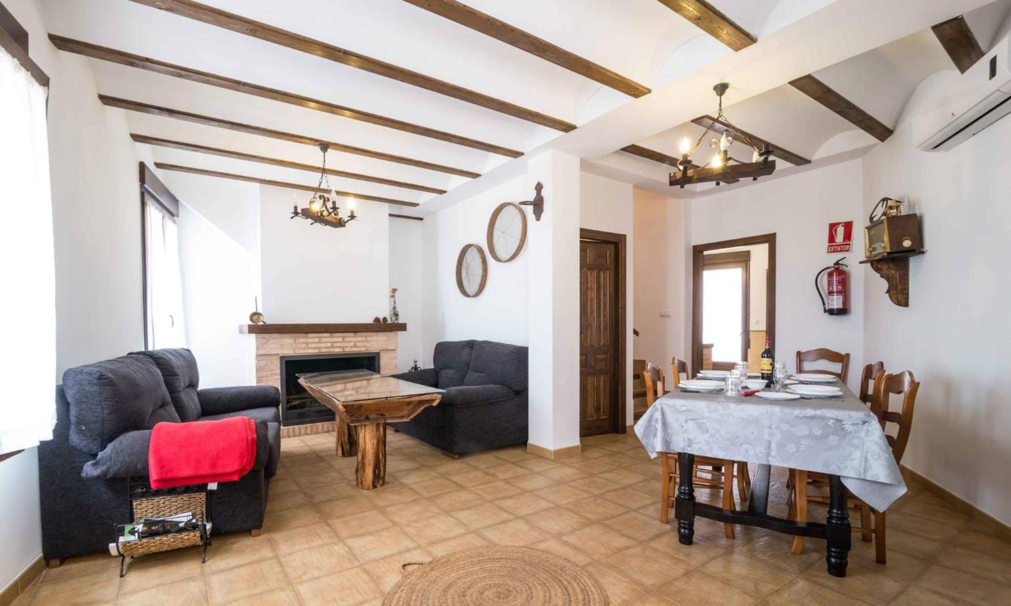 Casa de cuatro habitaciones
