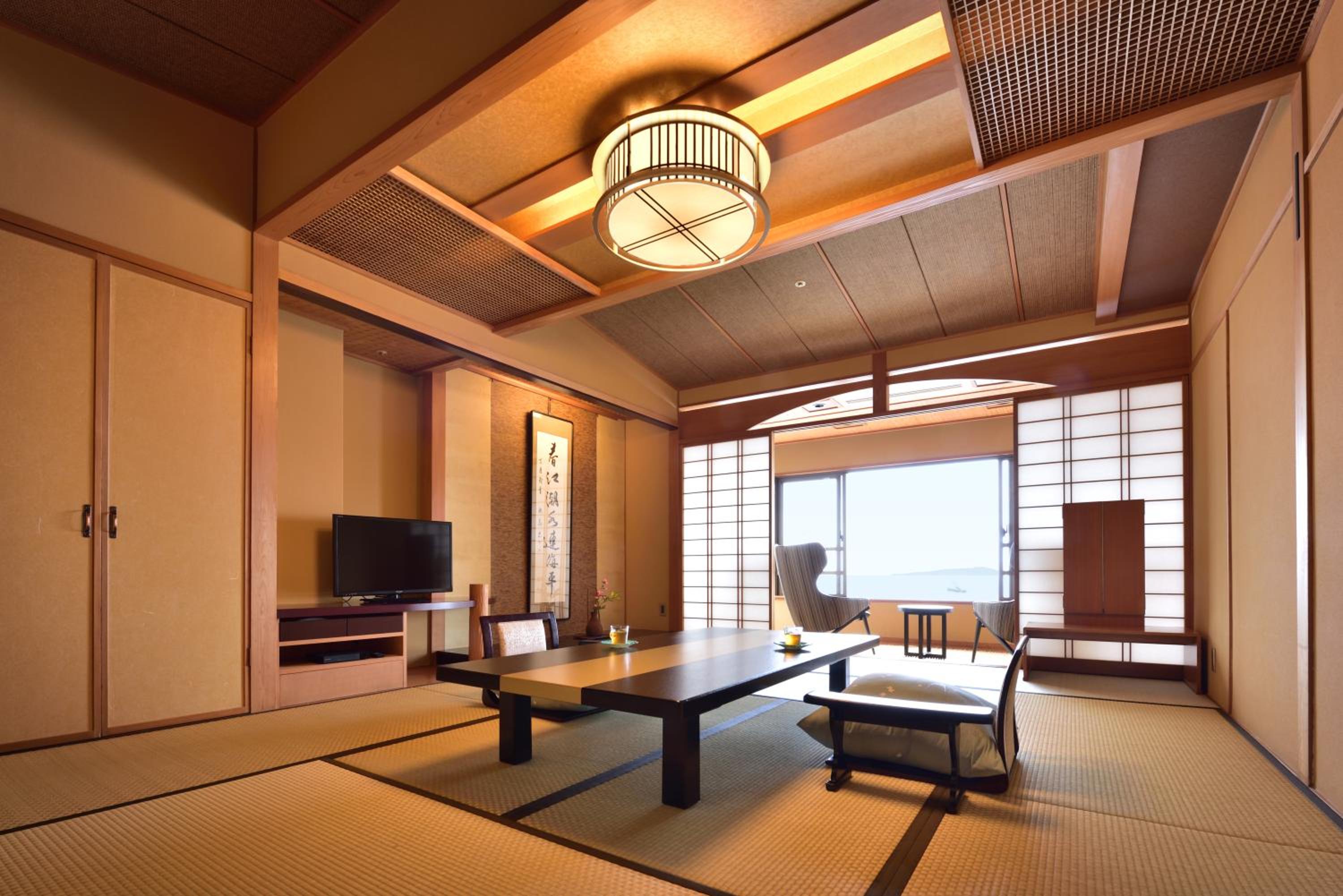 Japanese-Style Deluxe Room with Ocean View - Upper Floor - Non-Smoking
