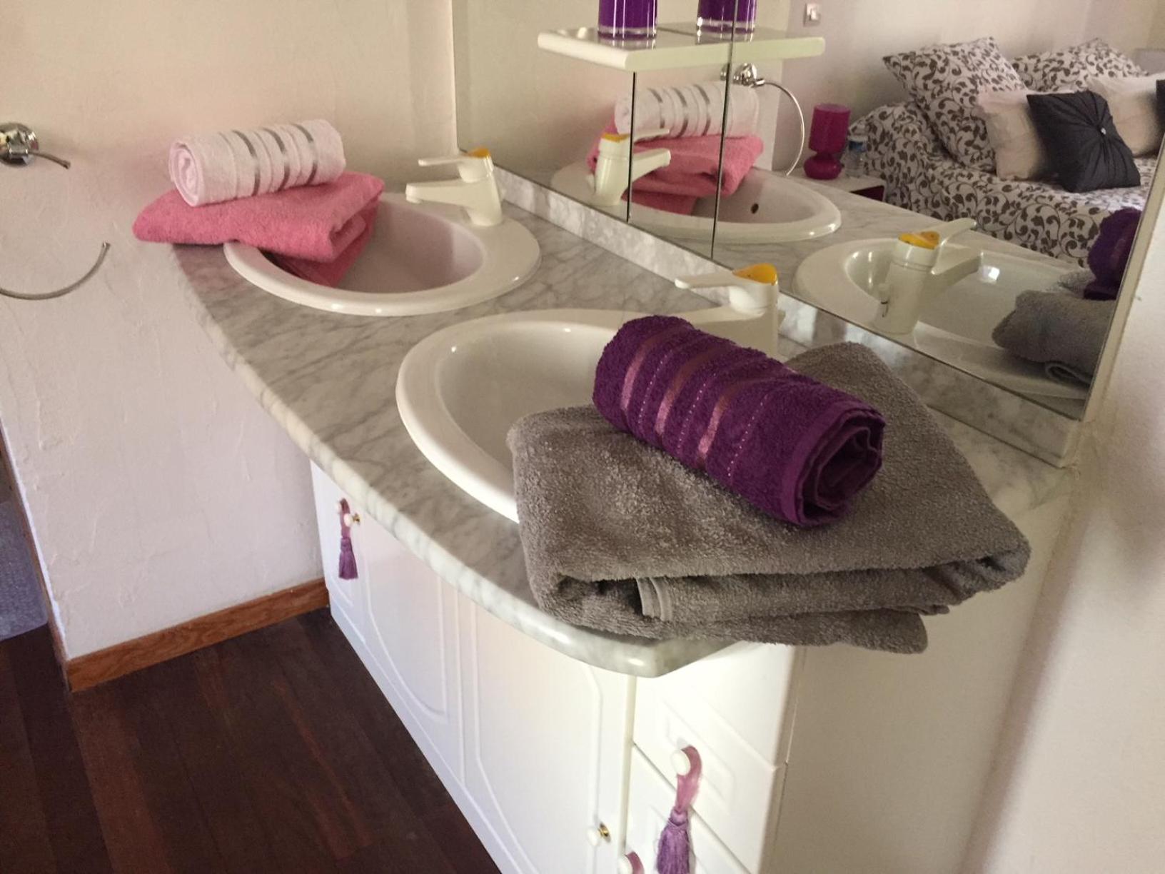 Chambre double avec terrasse - salle de bain privative et salon - 35m2 photo 2