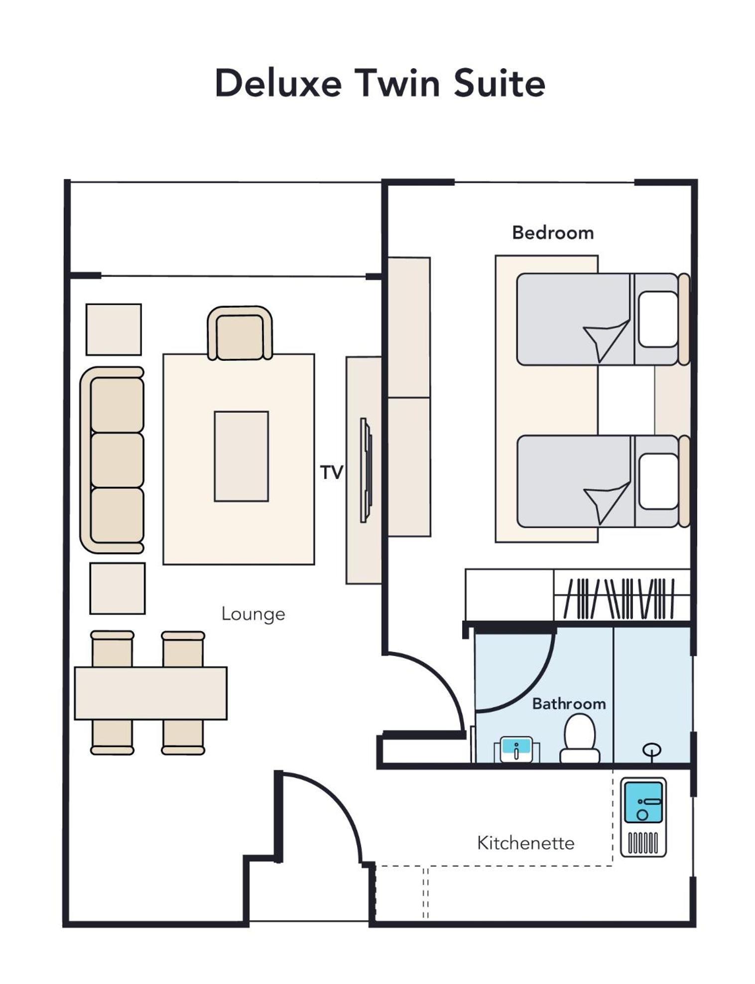 Deluxe Twin Suite