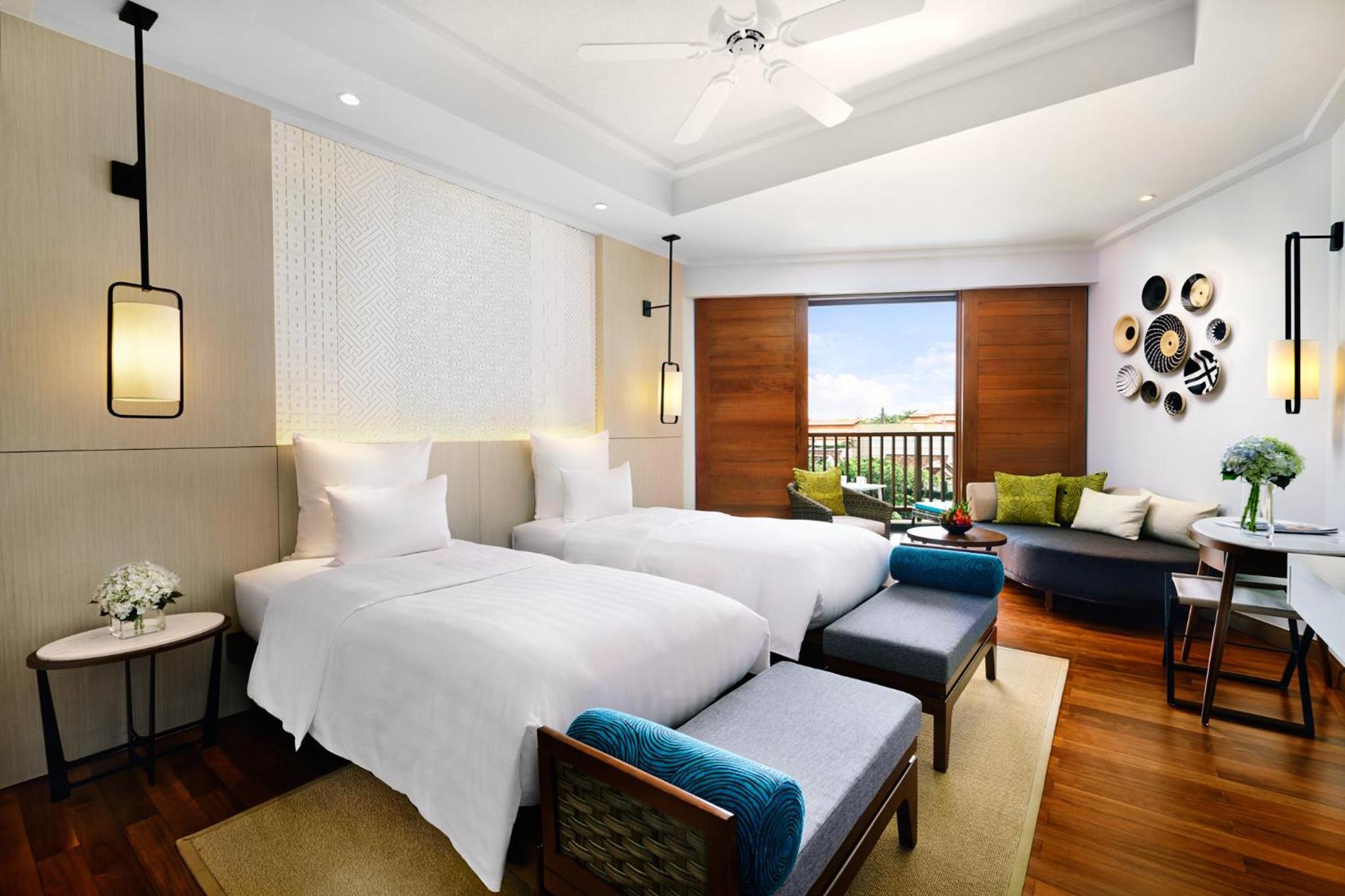 Deluxe Two Single Beds Room with Balcony - High Floor - Photo 6