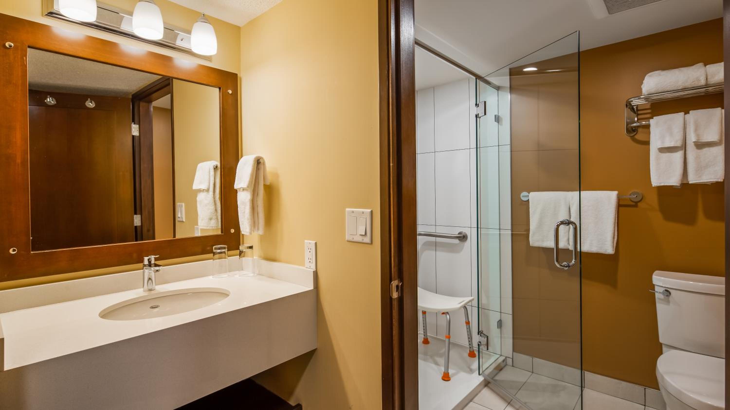 Queen Room with Roll-In Shower - Mobility Accessible/Non-Smoking - Photo 2