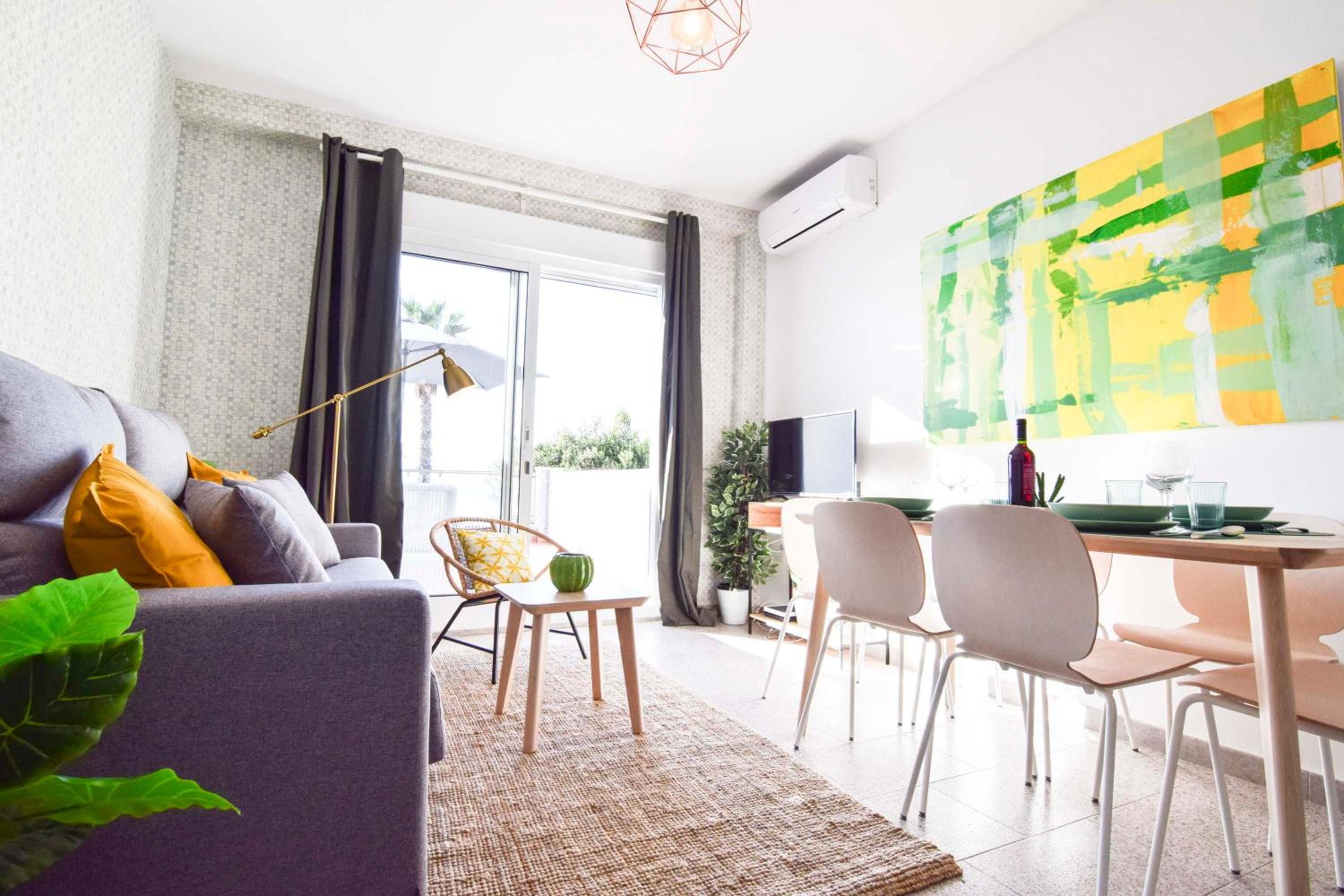 Apartamento de dos habitaciones