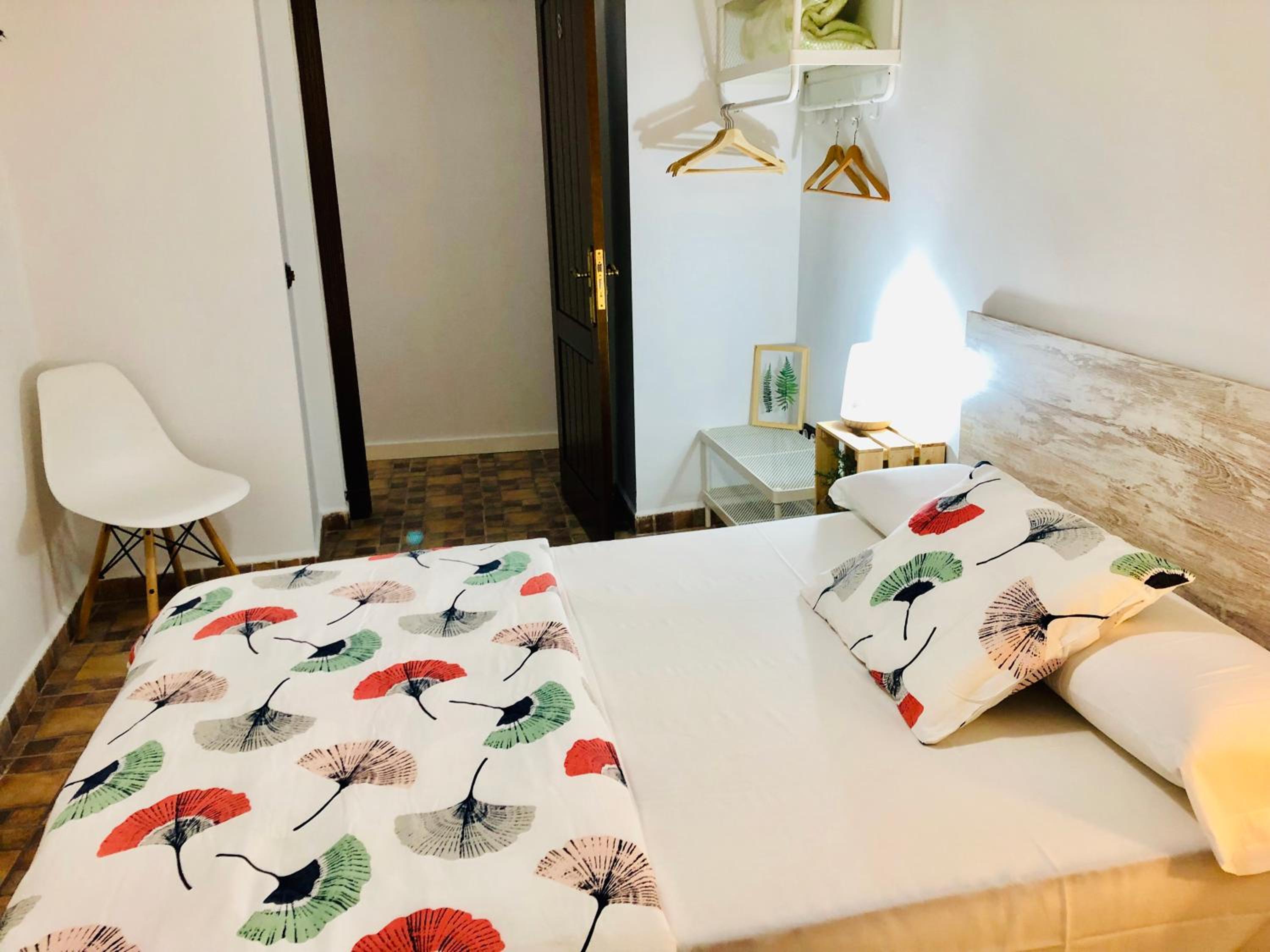 Habitación doble con baño compartido