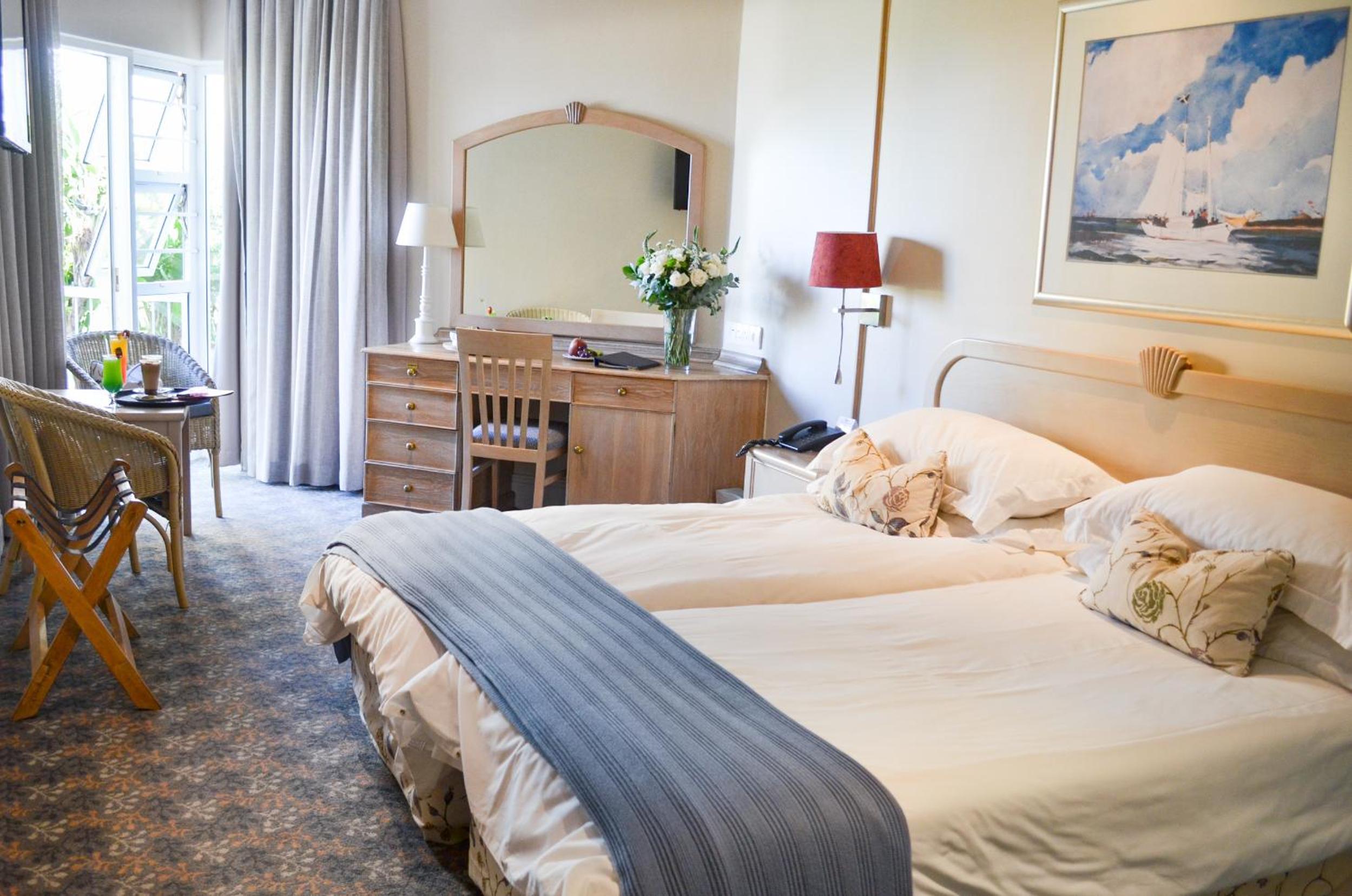 Twin Room with Partial Sea View