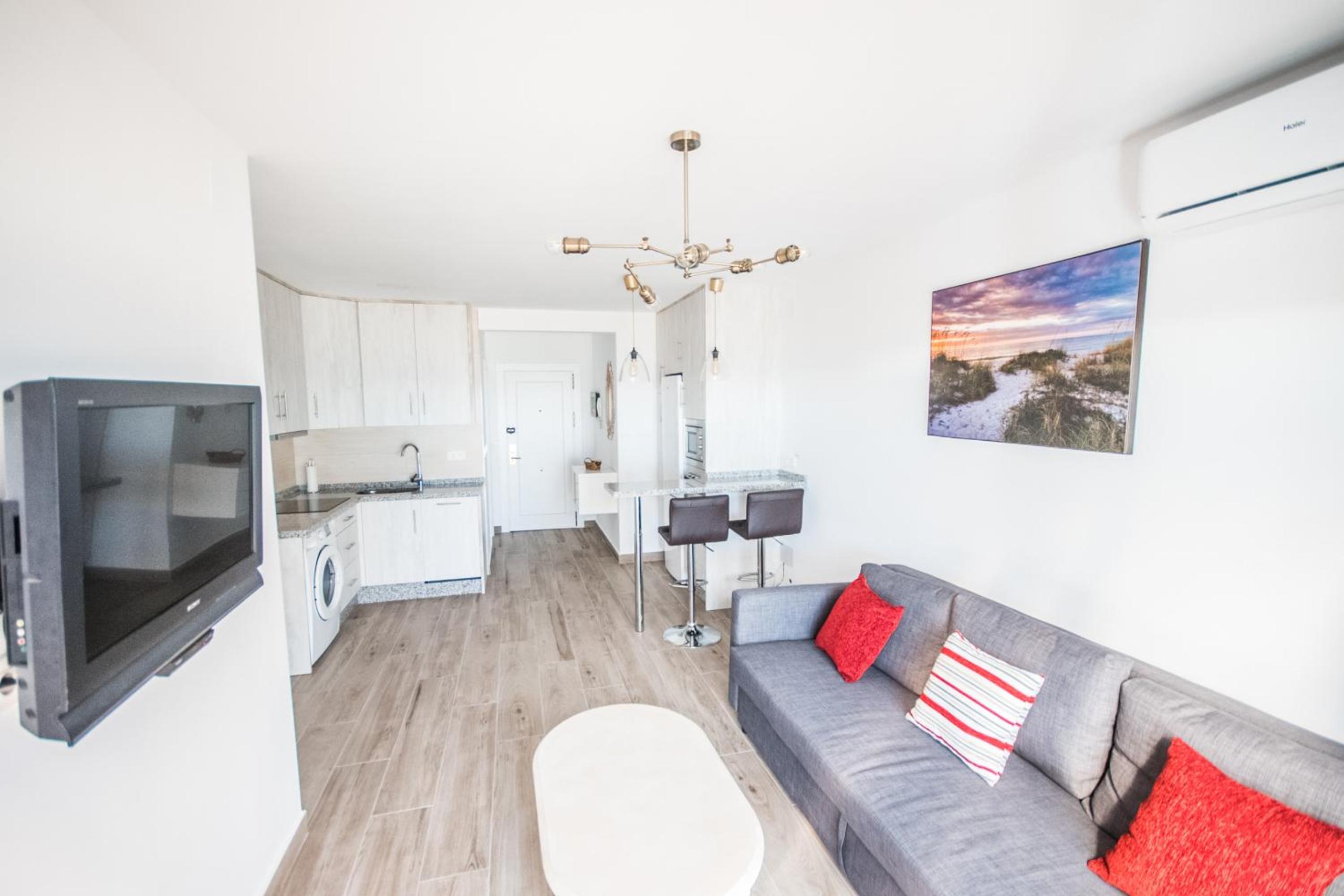 Apartamento con vista al mar
