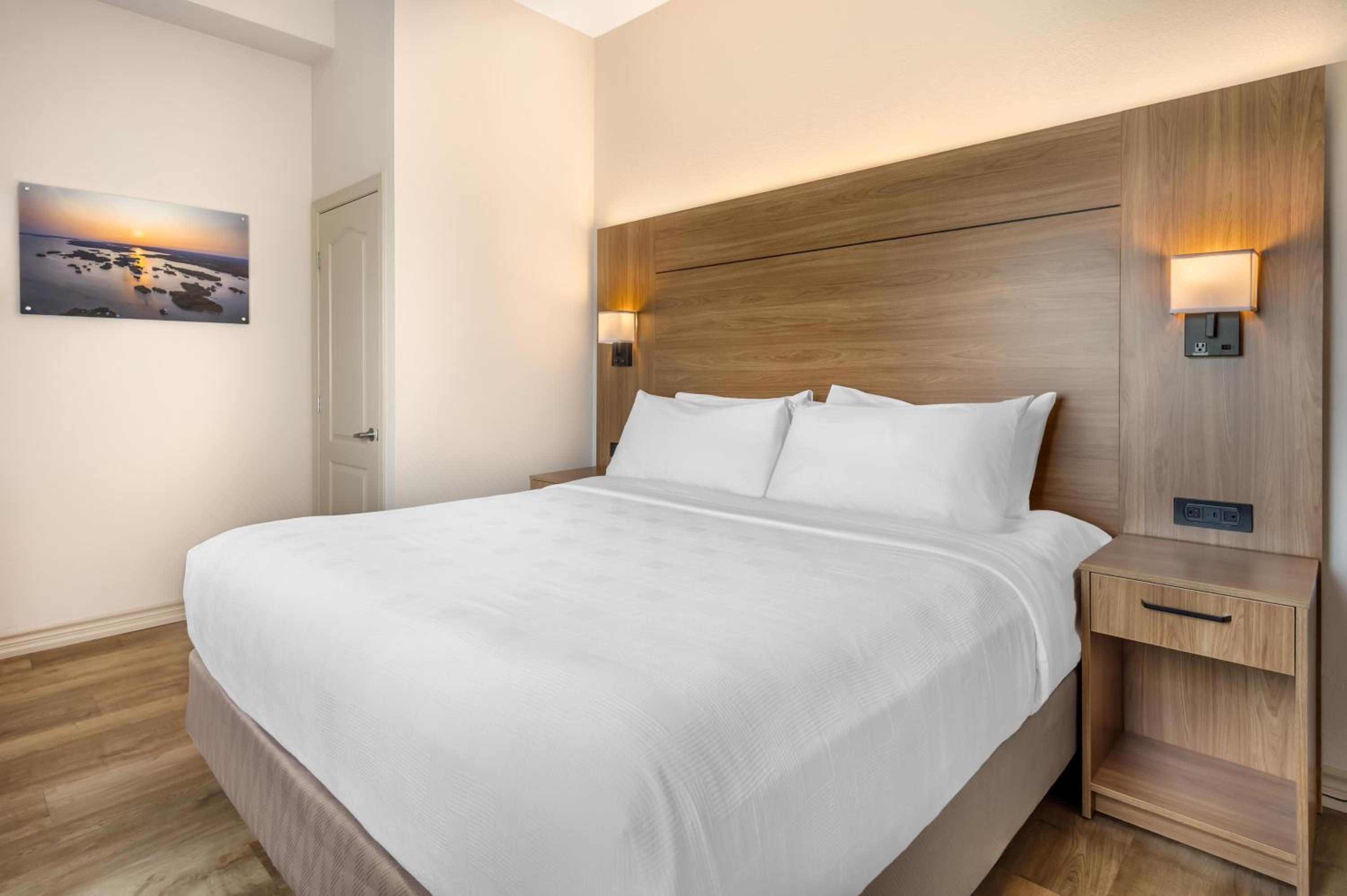 King Suite with Sofa Bed, Hot Tub and Fireplace - No View/Non-Smoking