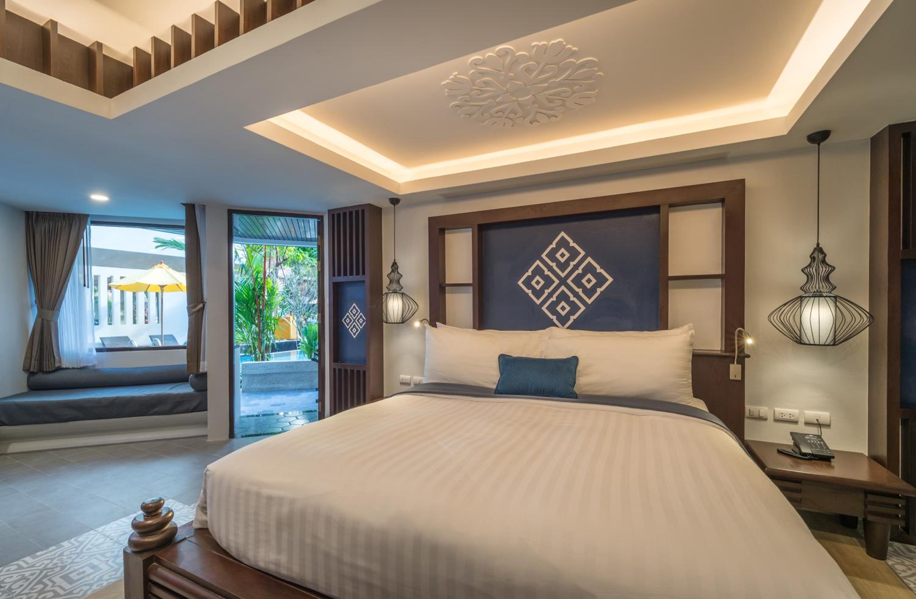 Deluxe Double Room with Pool Access - Photo 1