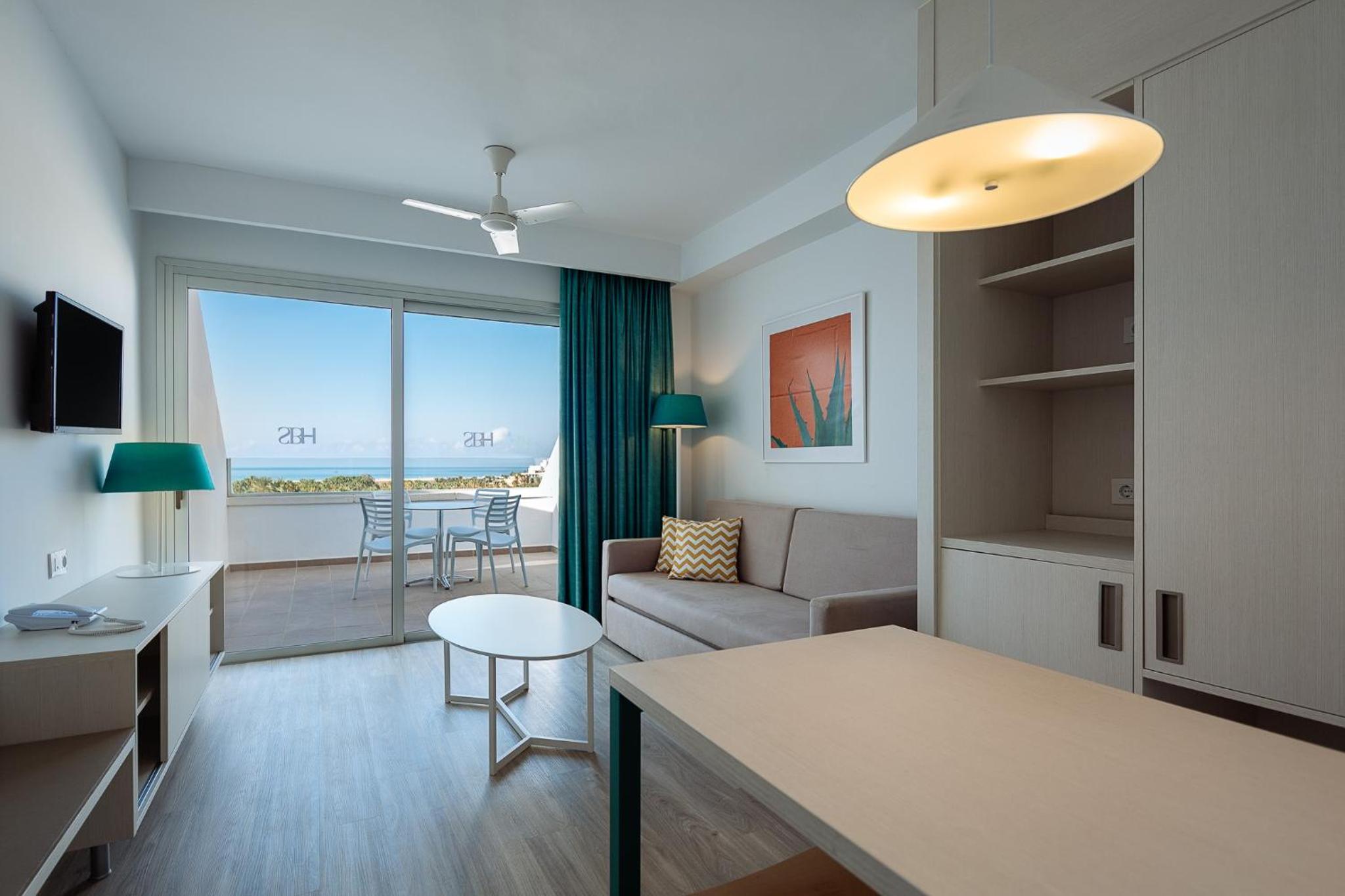 Habitación Familiar con Vista al Mar