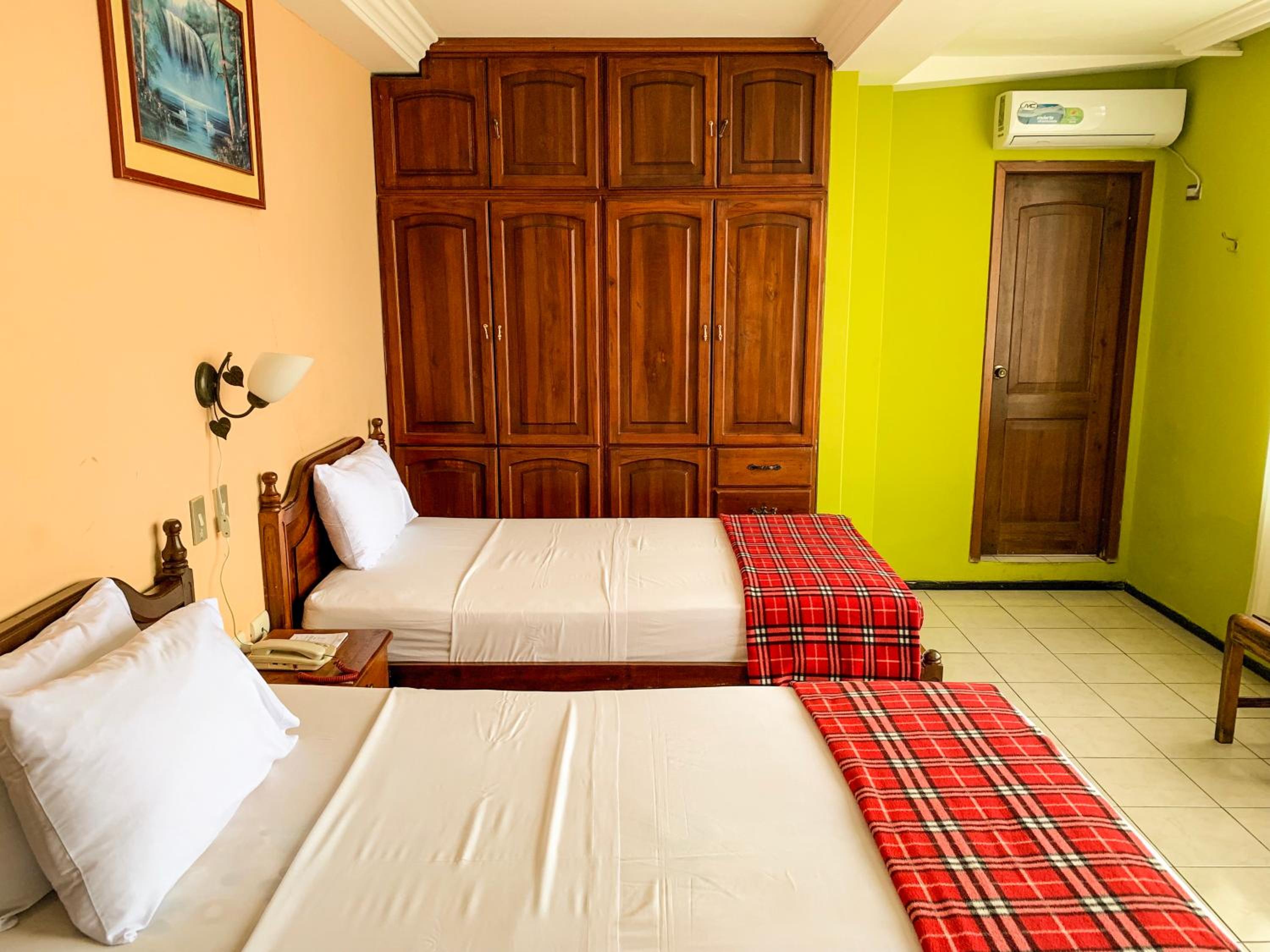 Standard Double Room with Two Double Beds with Fan