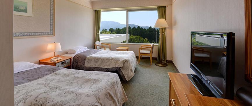 Twin Room with Garden View - Smoking photo 3
