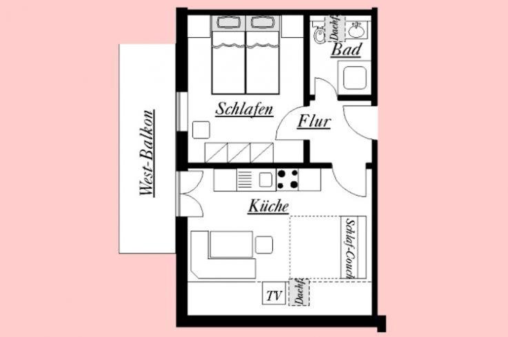 One-Bedroom Apartment photo 2